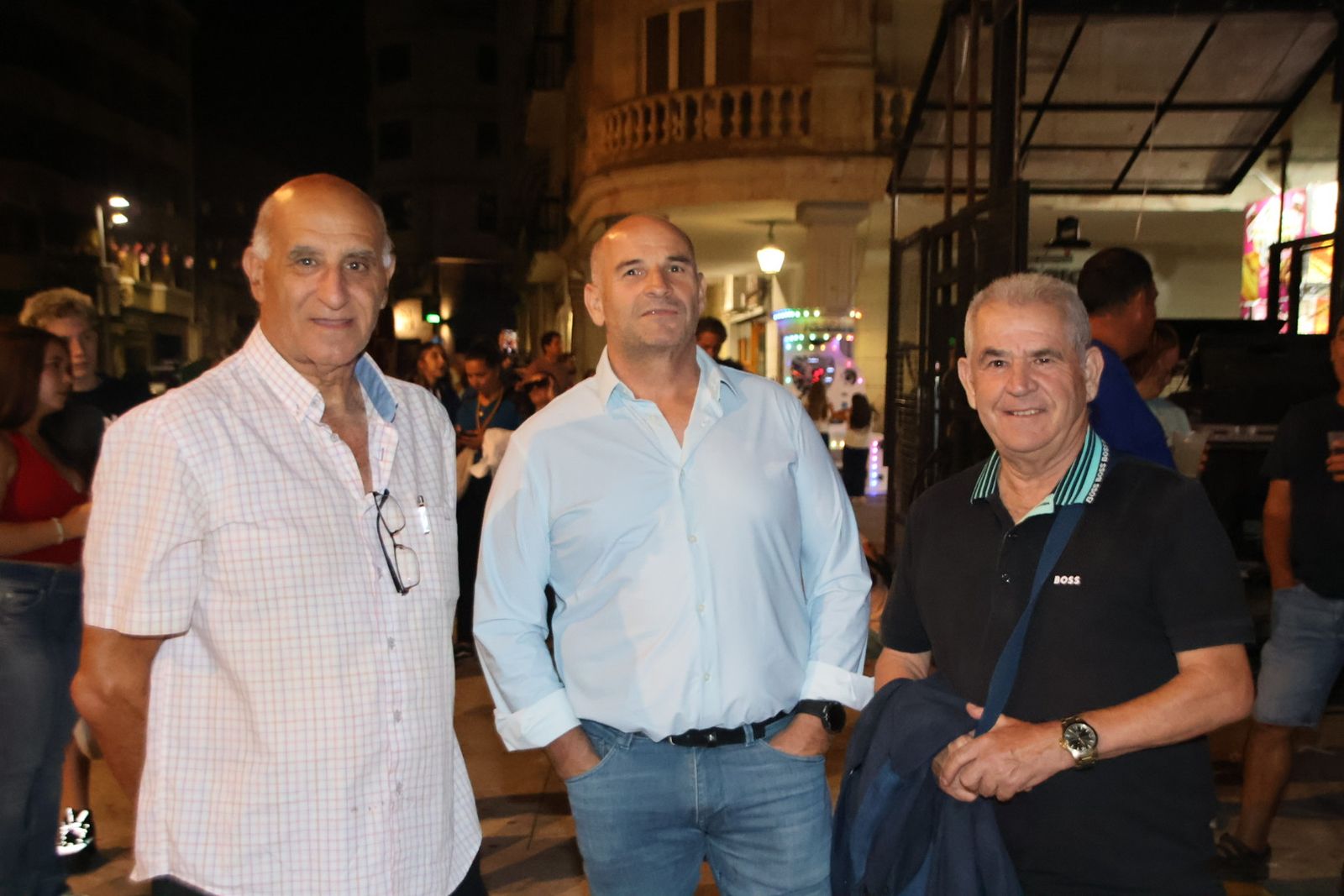 Panorama en la plaza Mayor de Guijuelo