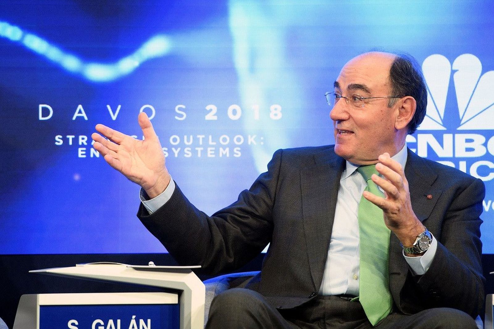 2018 01 23. Ignacio Galán, en Davos (II)