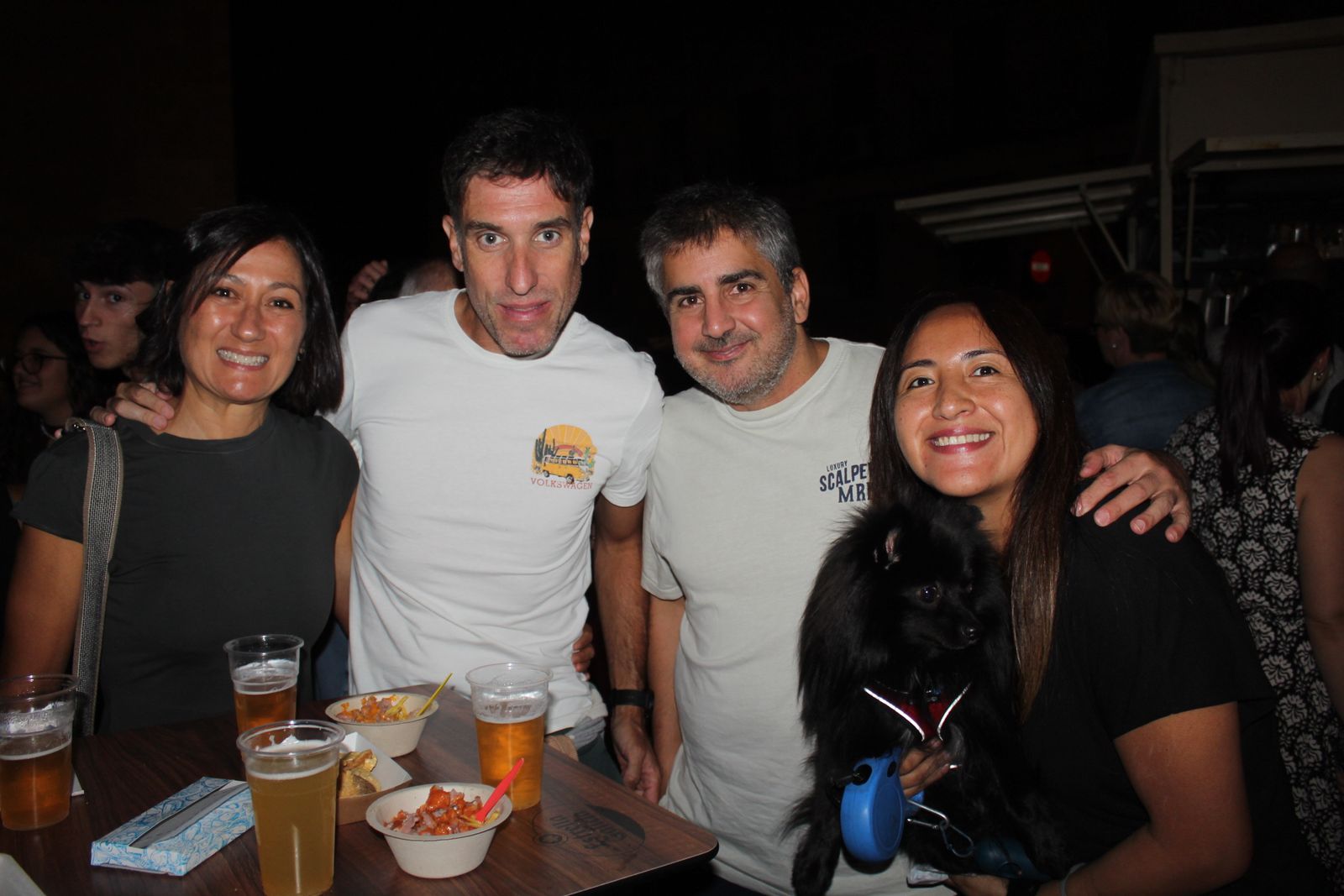 Ambiente en la Feria de Día en la tarde de este jueves