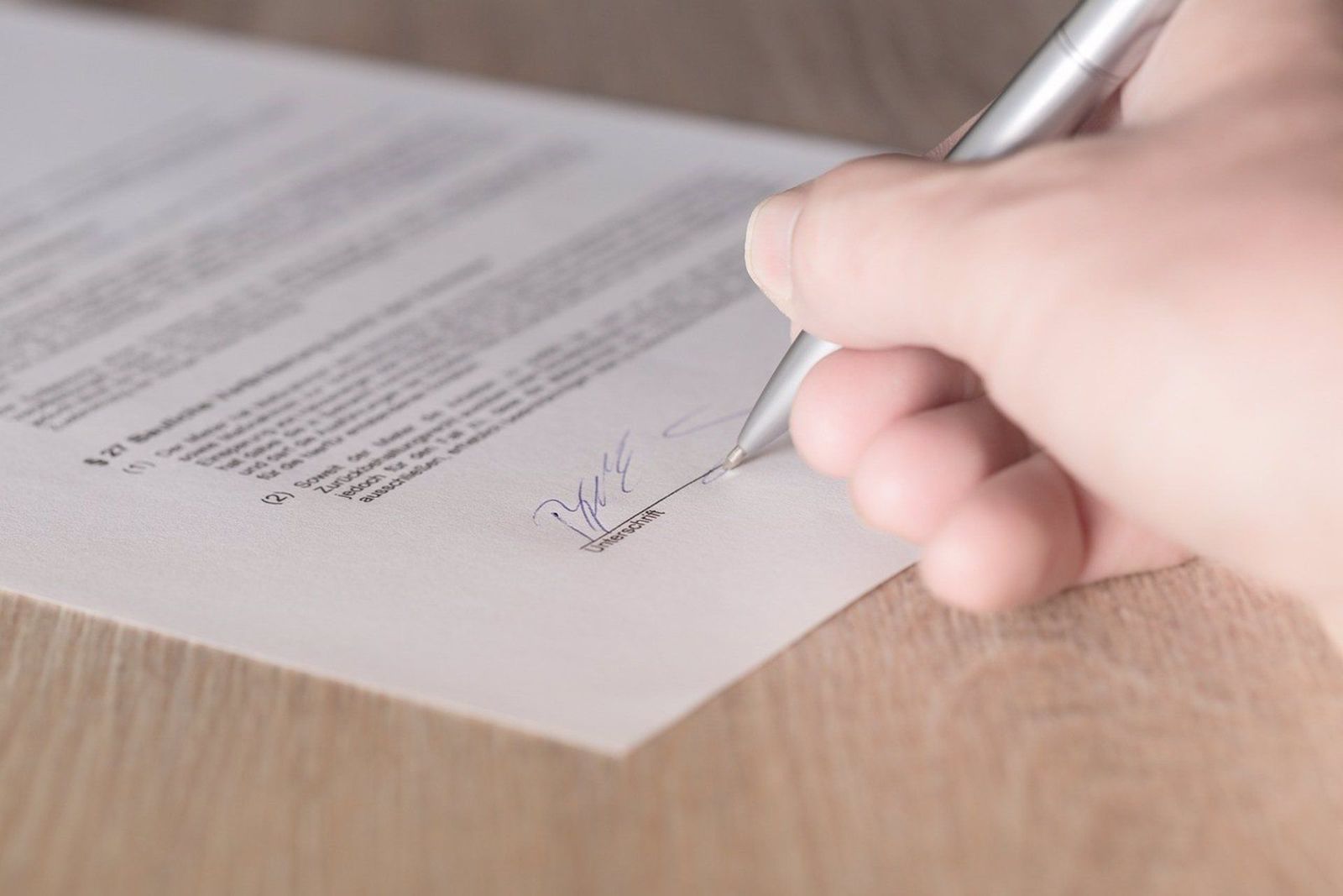 Firma de un testamento. Testamento vital. Archivo. Firma de un testamento. Testamento vital. Archivo.