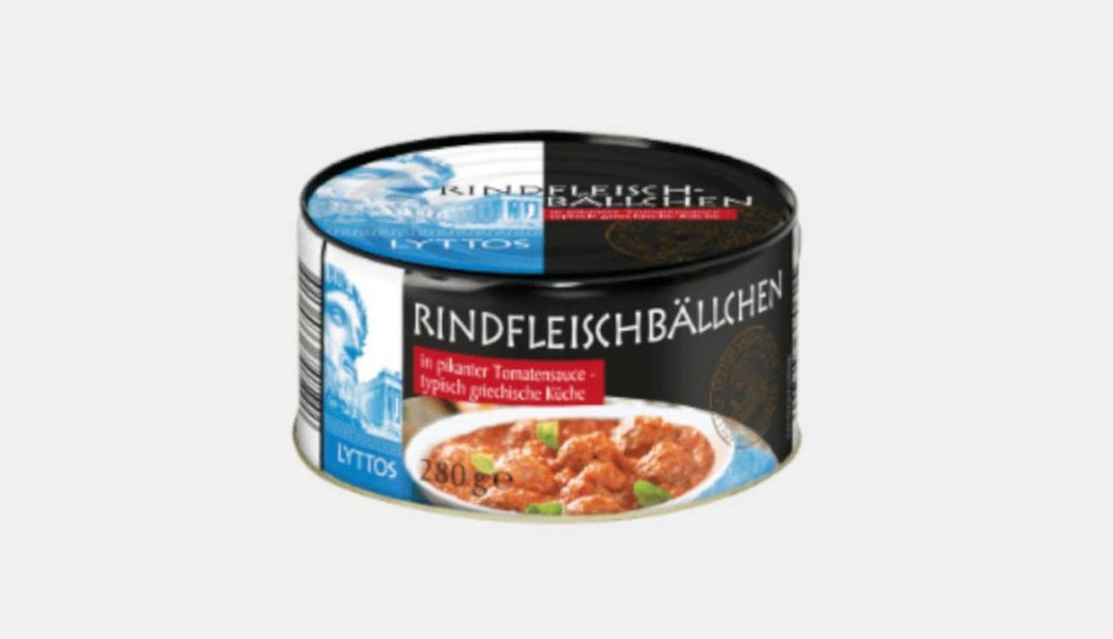 Albóndigas en salsa marca Lyttos Facua