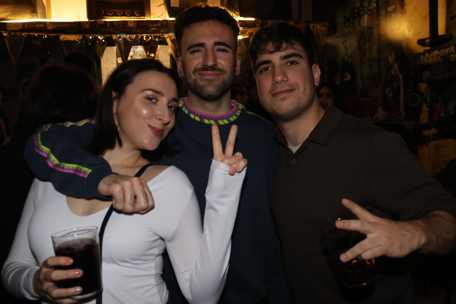 Salamanca de noche, sábado 17 de enero