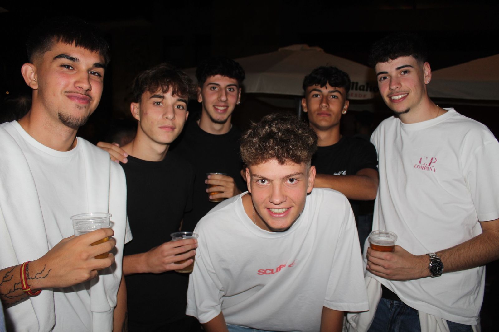 Ambiente en la Feria de Día en la tarde de este jueves