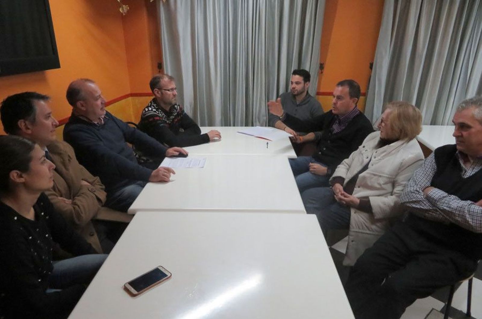 Ciudadanos Zamora reunión con empresarios casco antiguo 26 02 2018