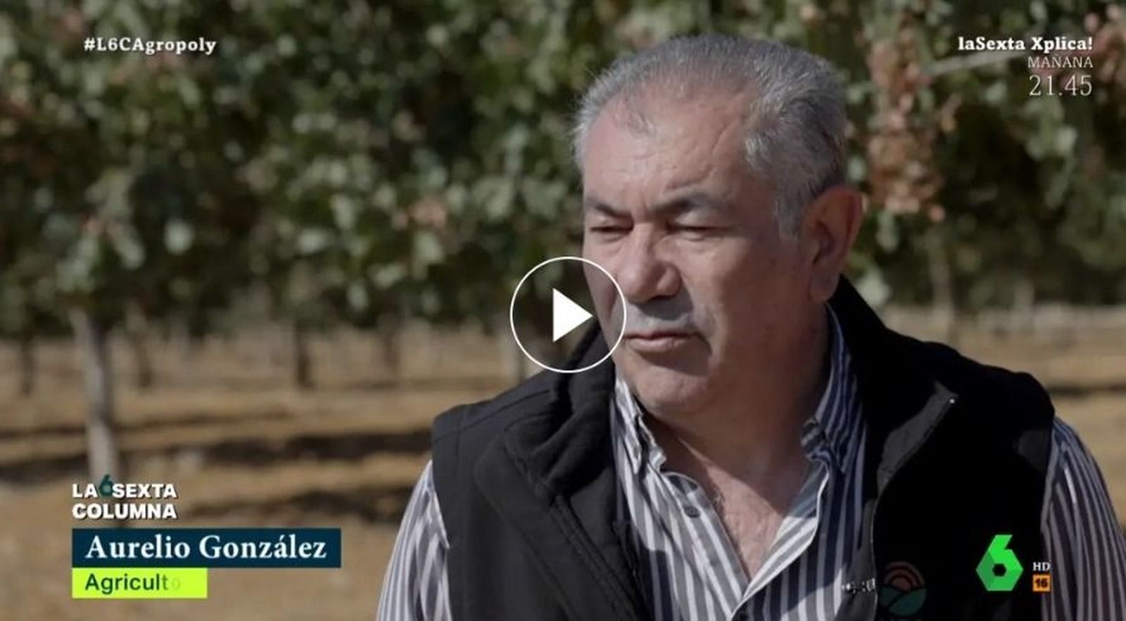 Un instante del programa La Sexta