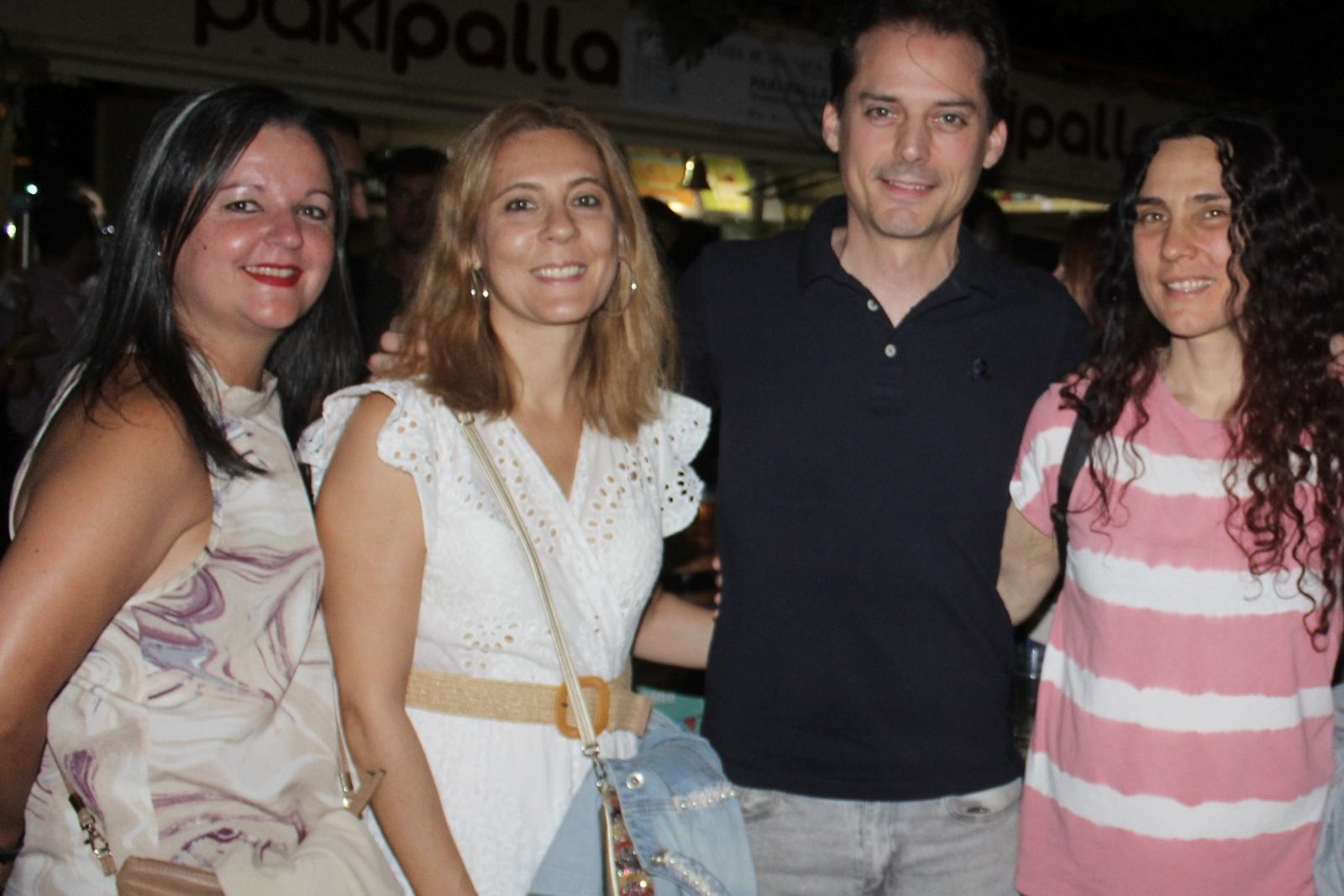 Ambiente en la Feria de Día en la tarde de este sábado