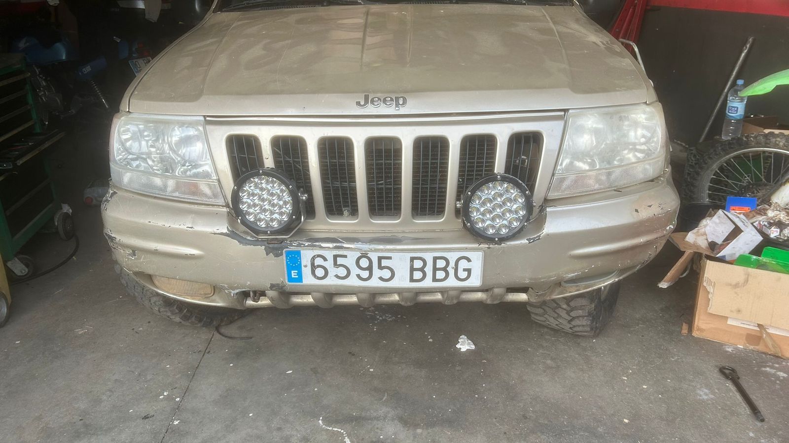 El todoterreno sustraído