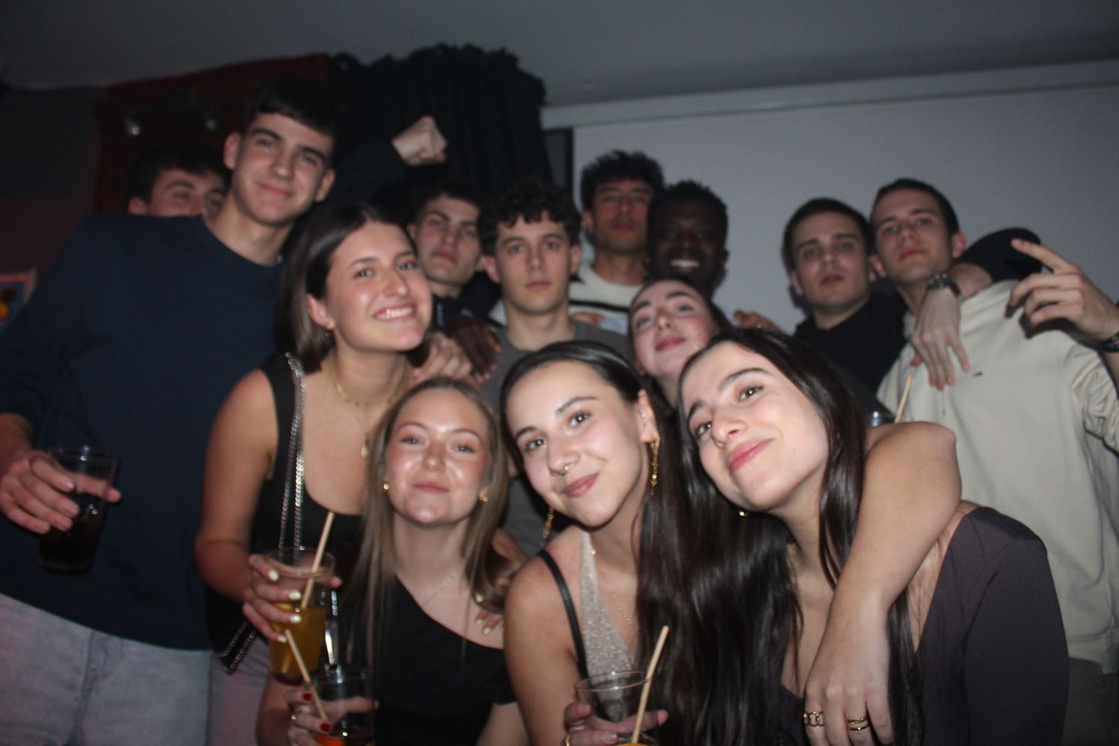 Salamanca de noche, sabado 24 de enero