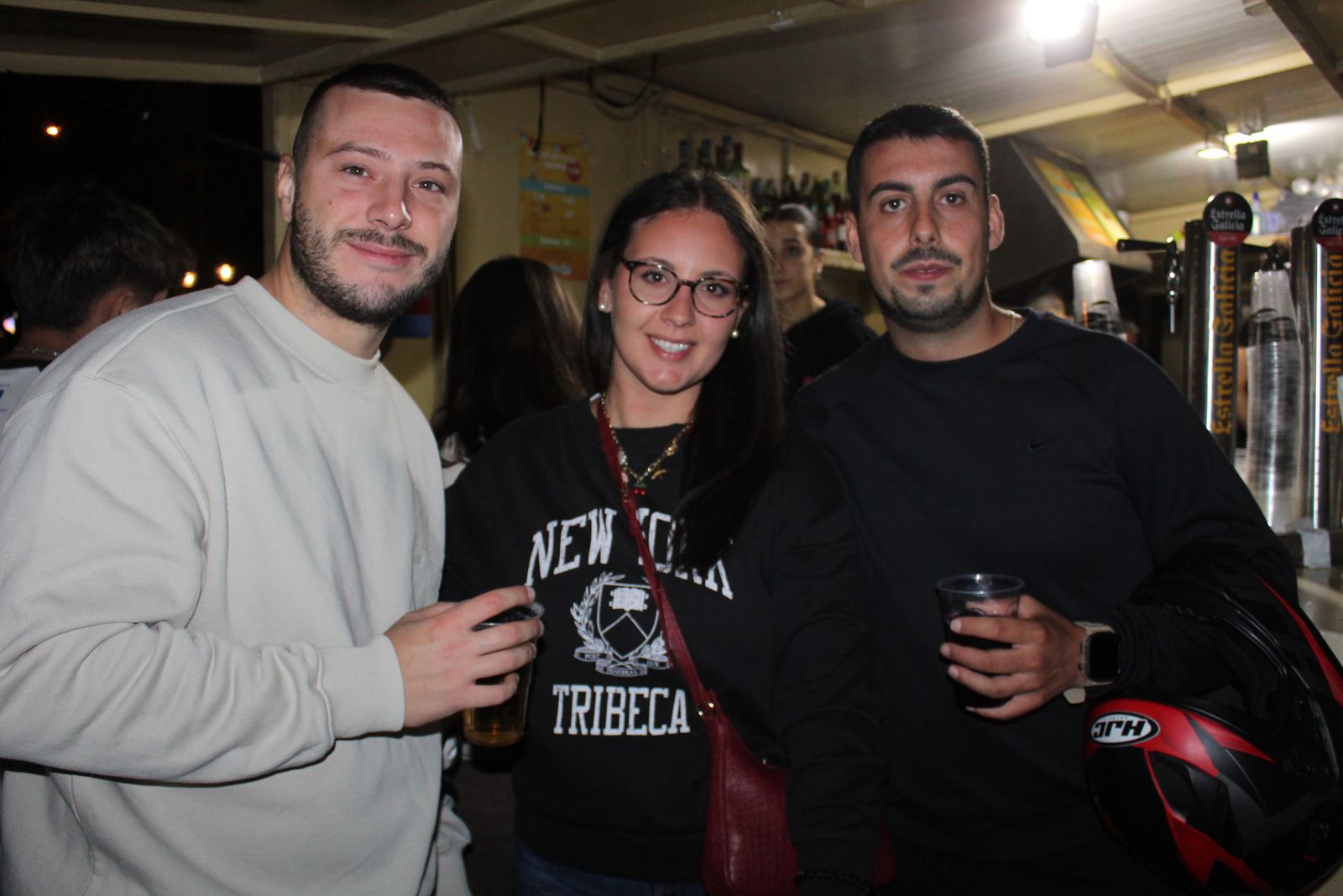 Ambiente en la Feria de Día en la tarde de este lunes
