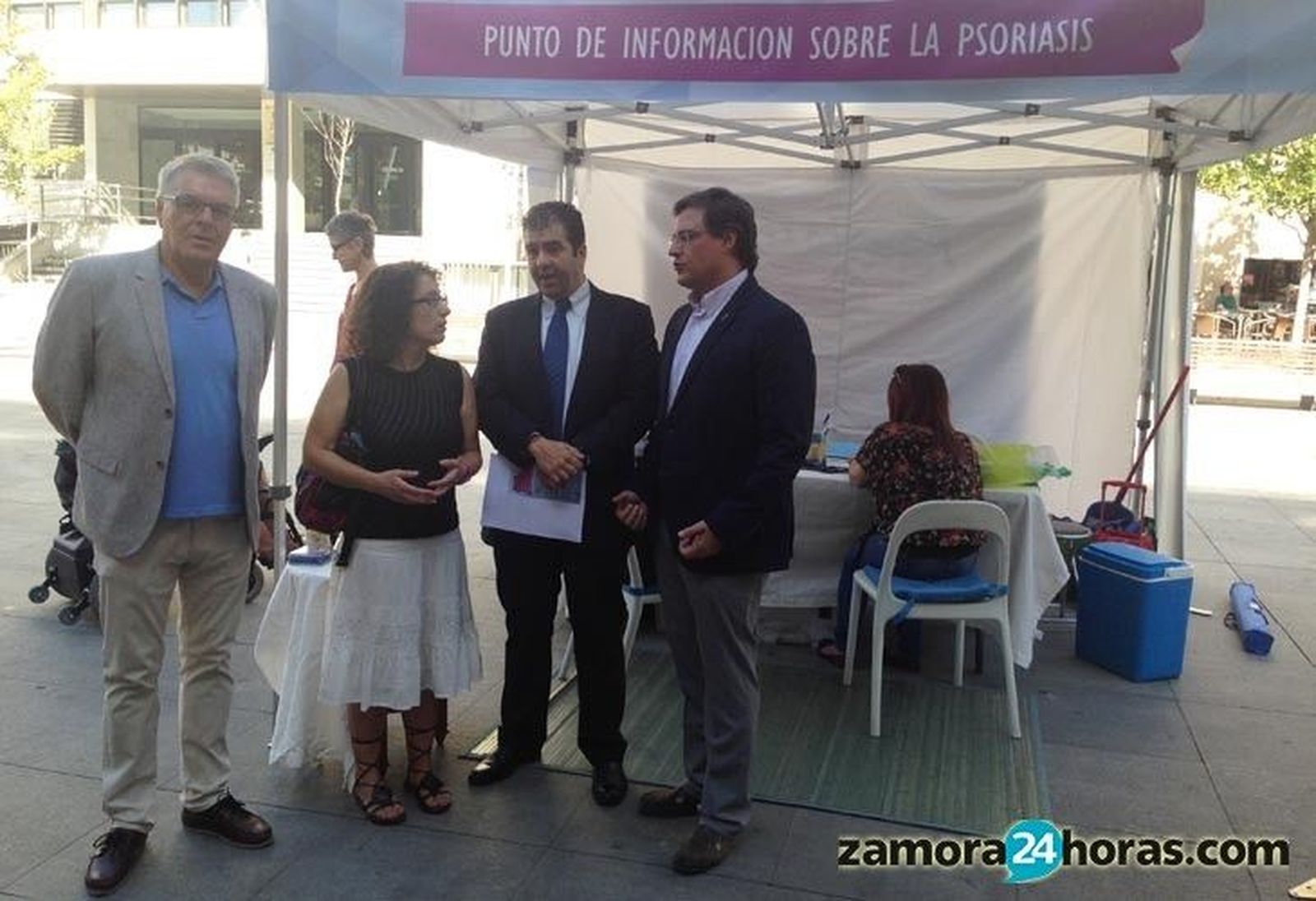 La exposición “Psoriasis, lo que la piel esconde” llega a Zamora