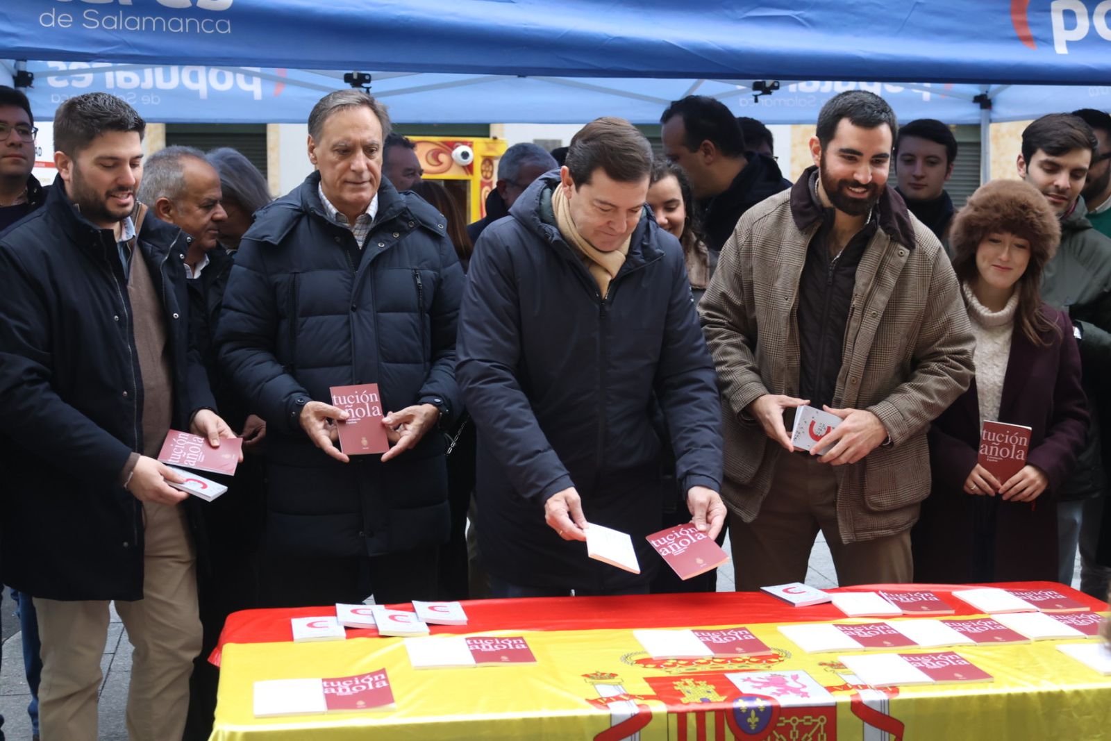 Nuevas Generaciones del PP celebra el dia de la constitución