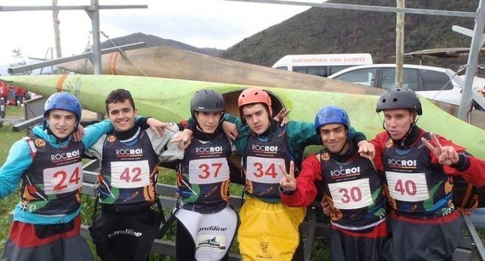 Gran papel de los palistas Salmantinos del CSCK