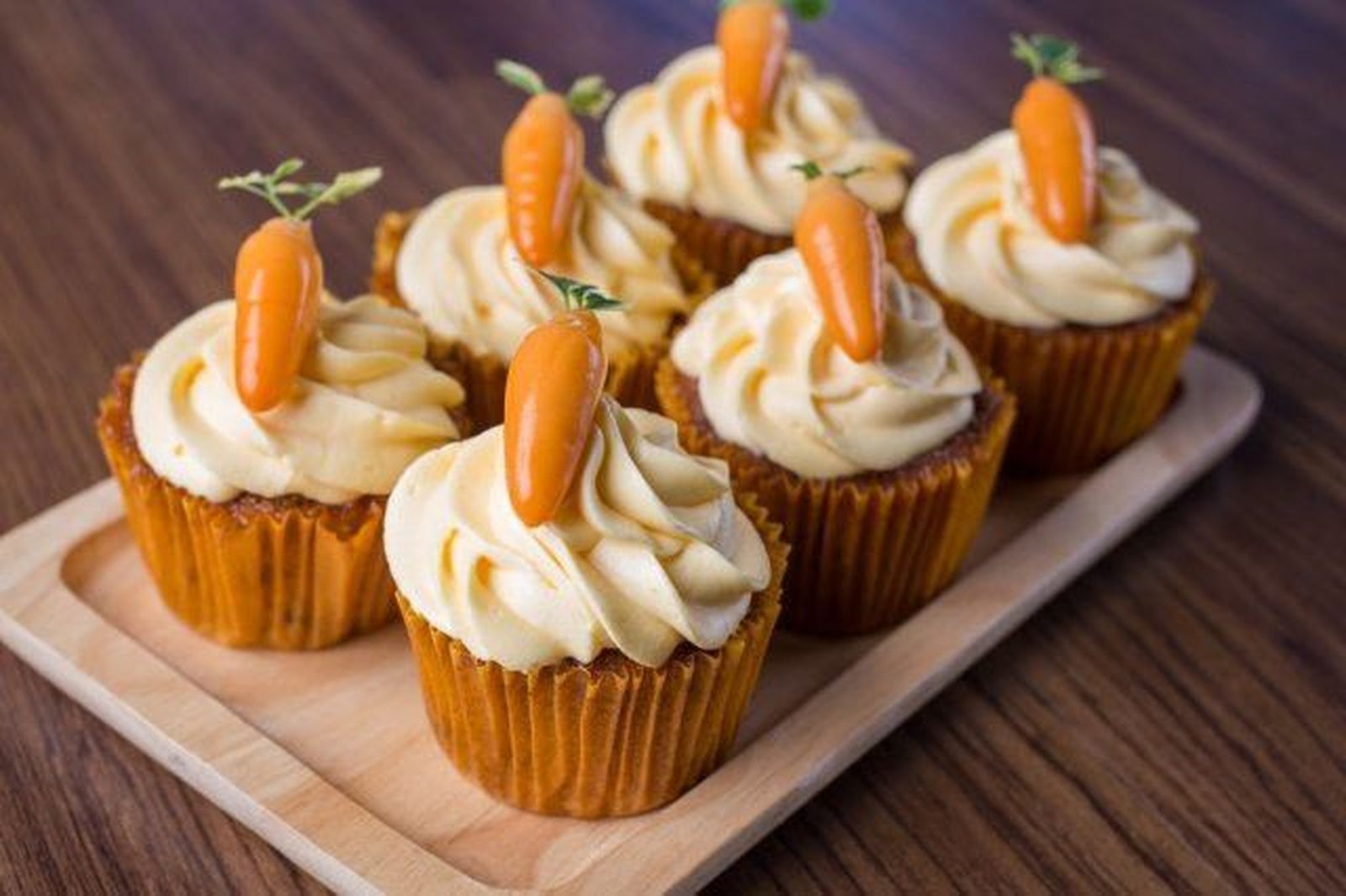 Magdalenas de zanahoria