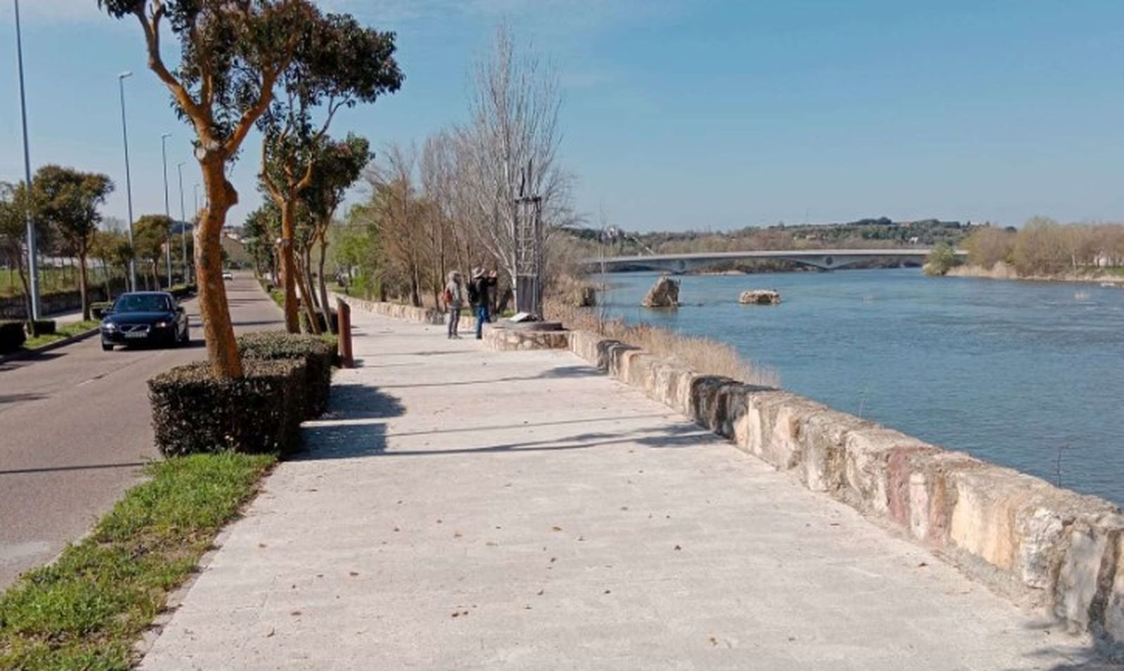 La Avenida del Nazareno tras la finalización de las obras