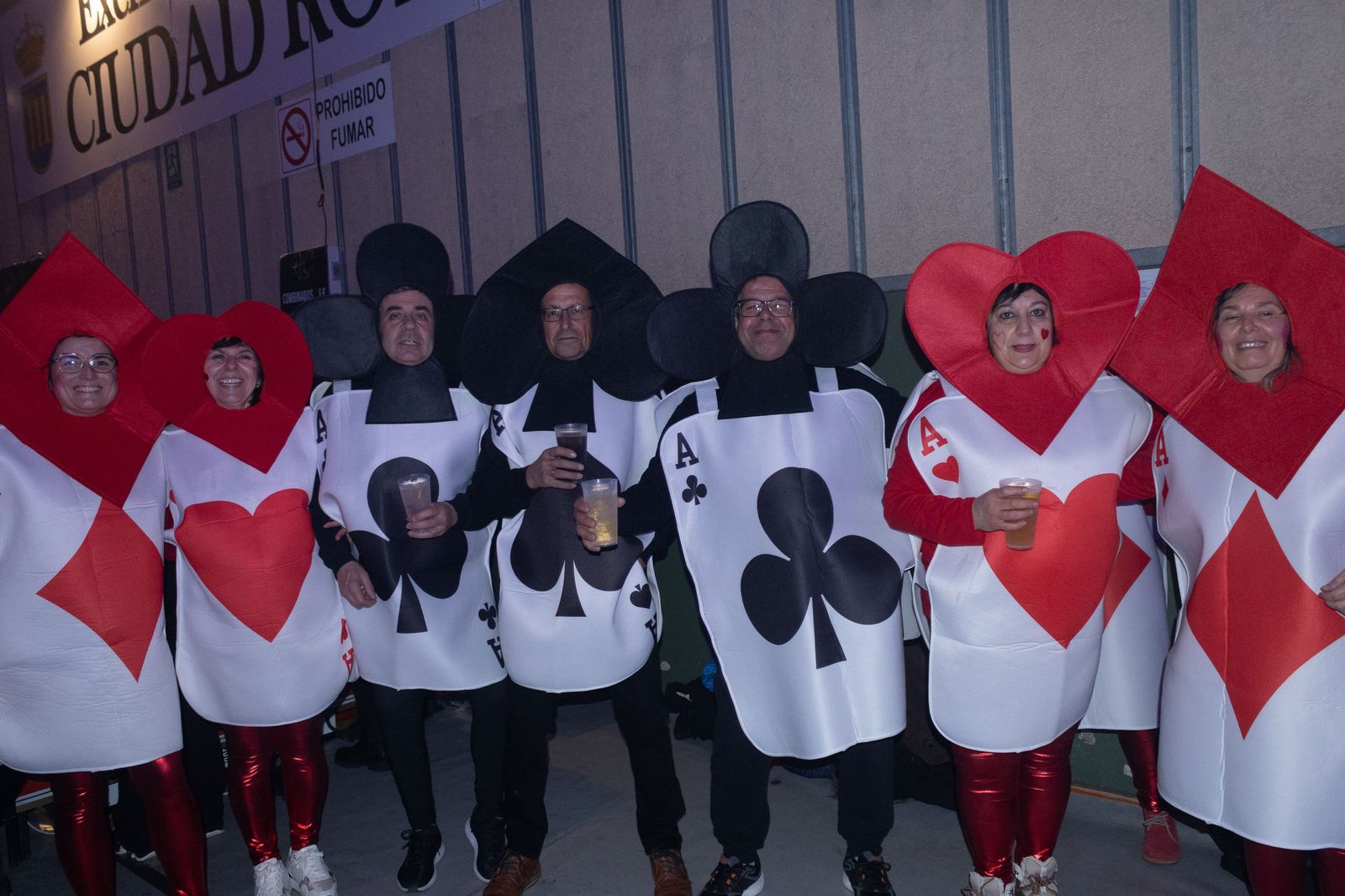 Salamanca de noche, sábado del Carnaval del Toro de Ciudad Rodrigo