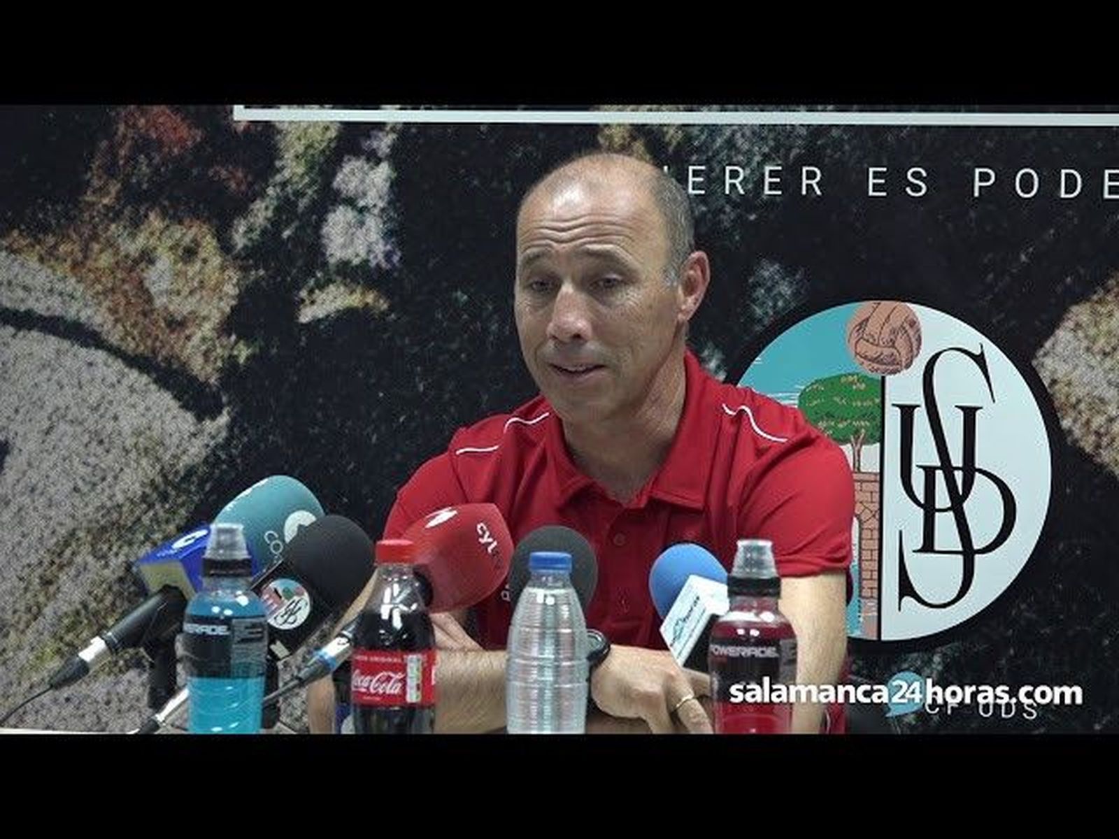 Rueda de prensa de Antonio Calderón tras el Salamanca CF UDS 2-1 Internacional