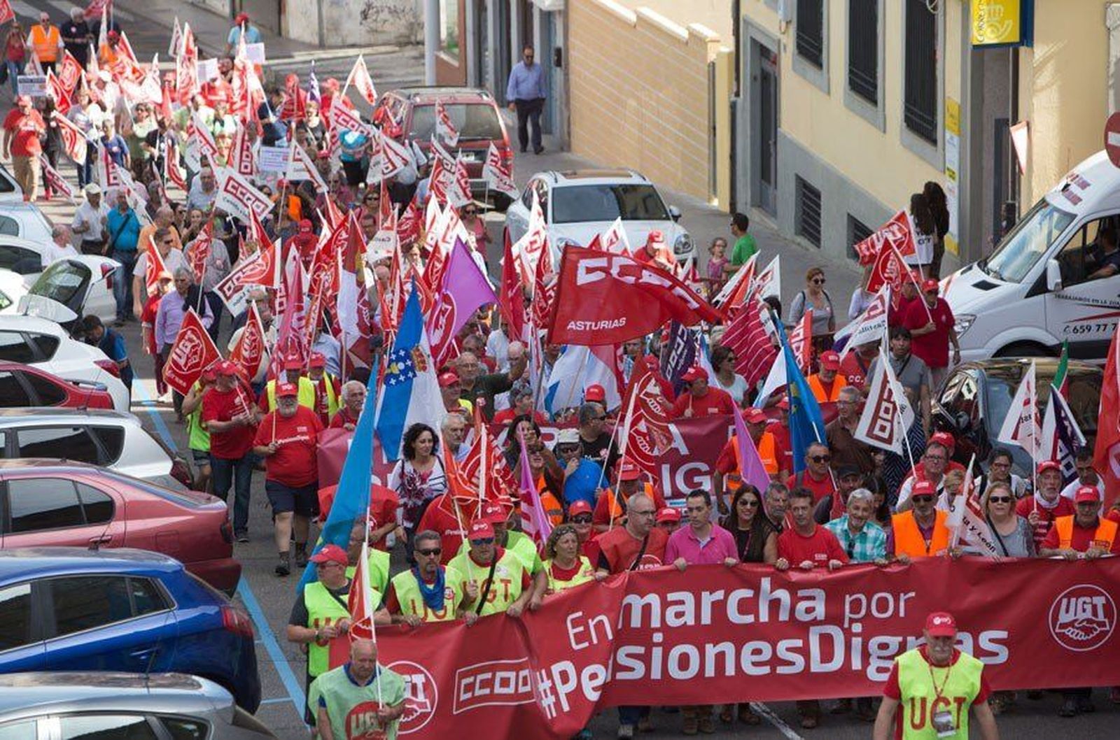 Las marchas por las pensiones dignas llegan a Madrid después de recorrer la región