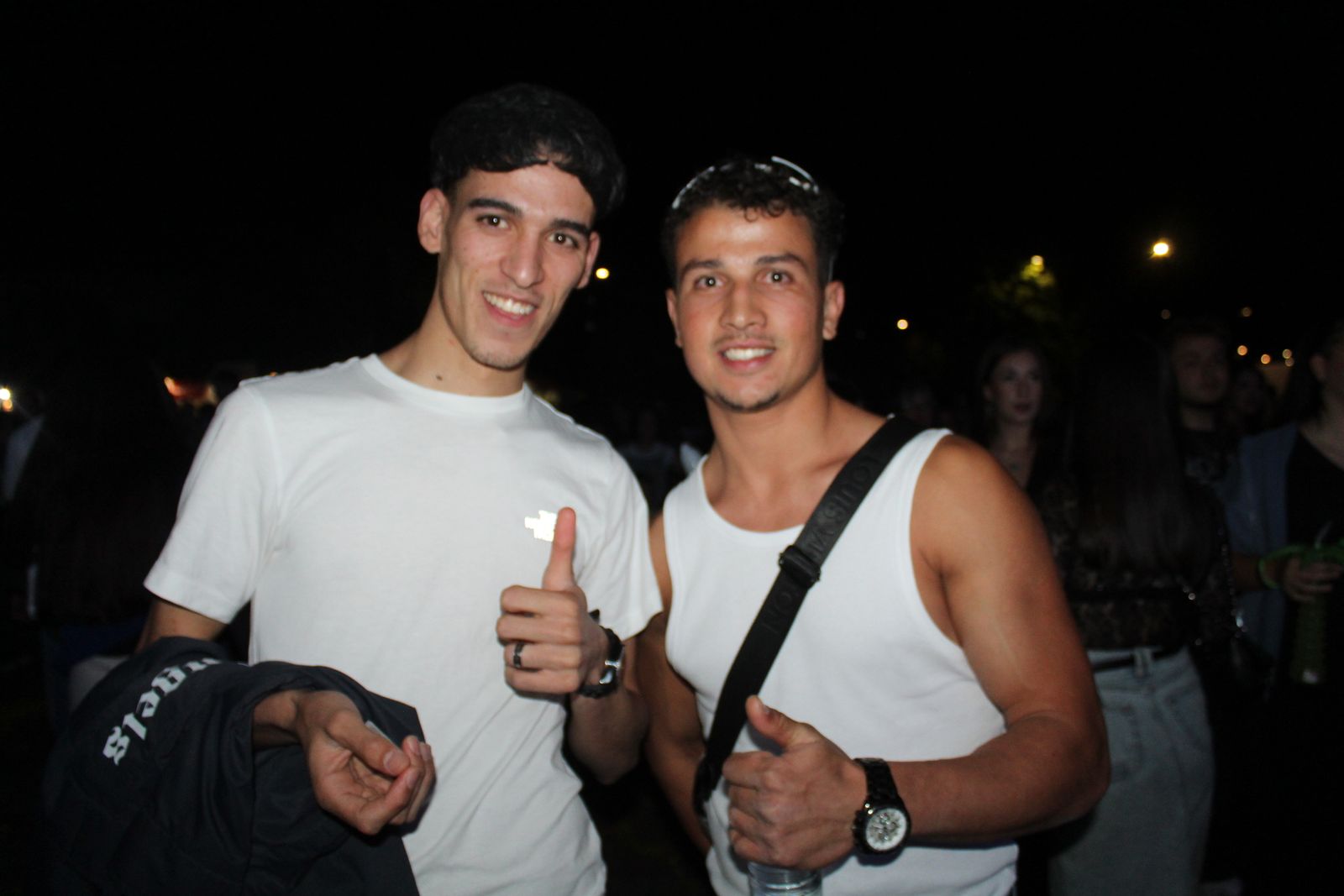 Salamanca de noche, viernes 22 de agosto