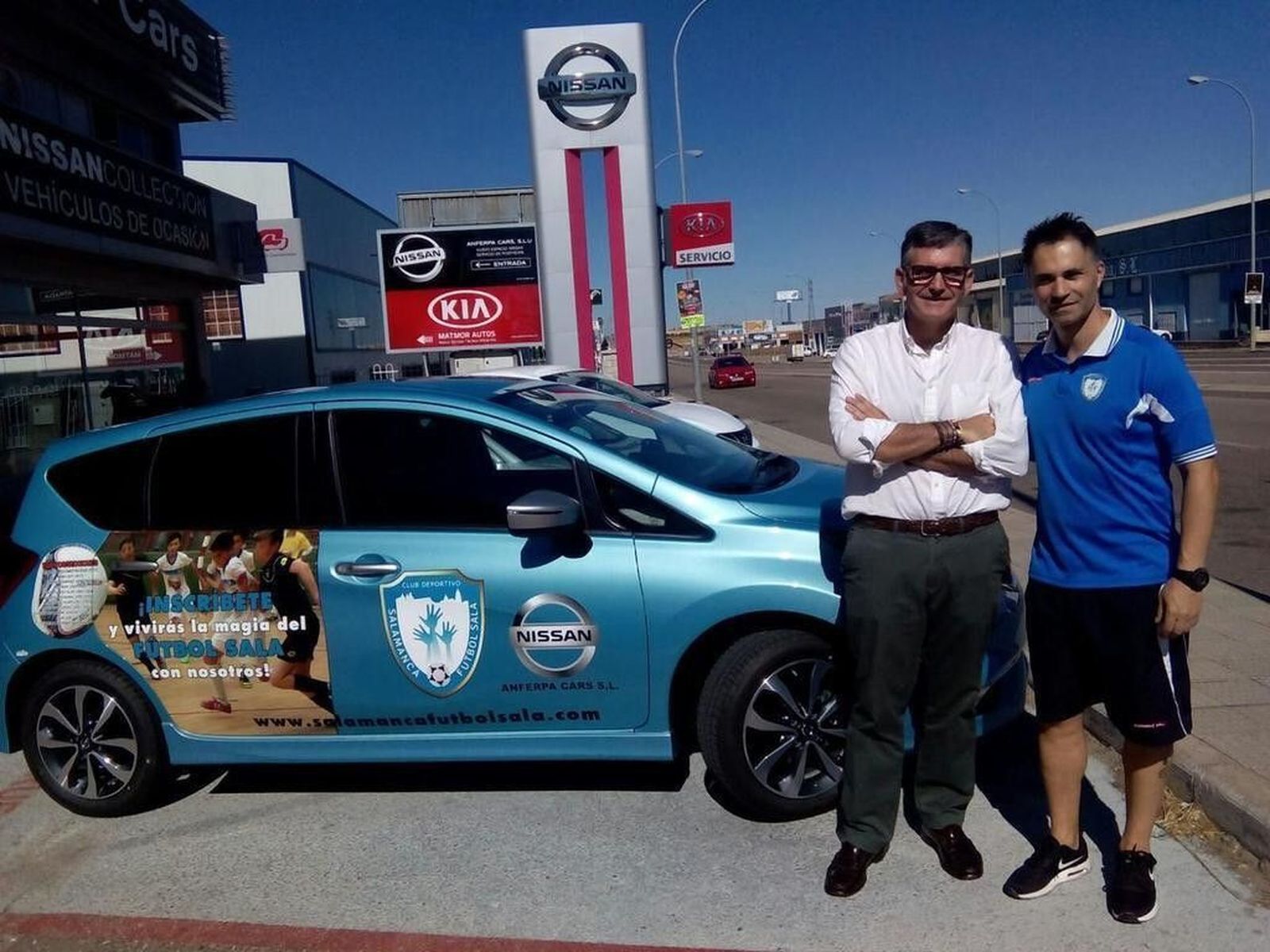 El Salamanca FS y Nissan continuarán ligados una campaña más