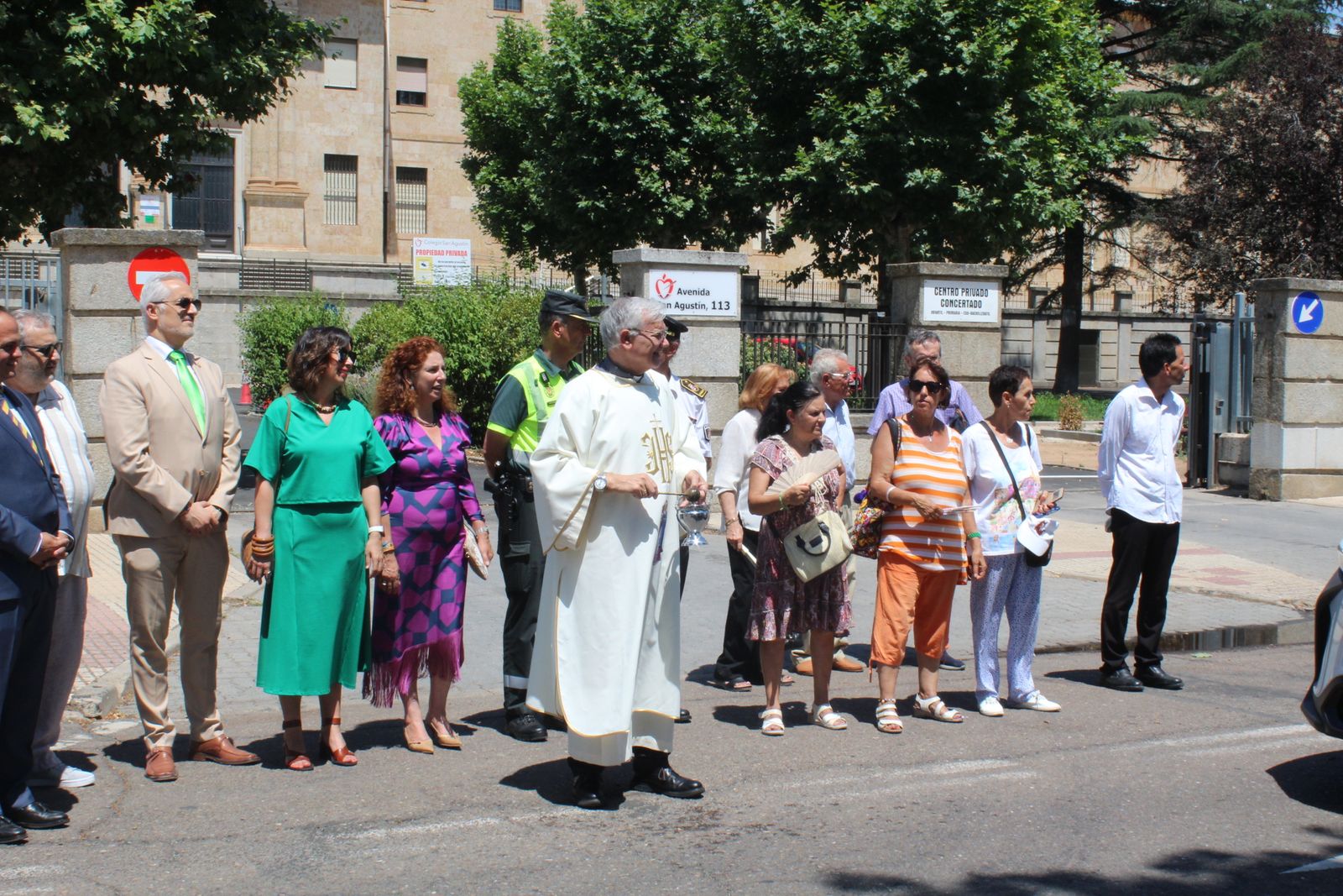 Bendición de vehículos por San Cristóbal 2025 en Salamanca