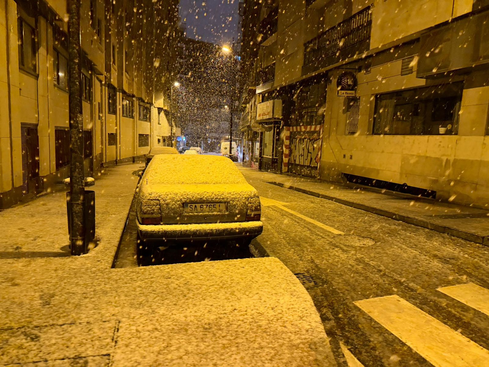 Nevada en Salamanca 28 de enero 2026