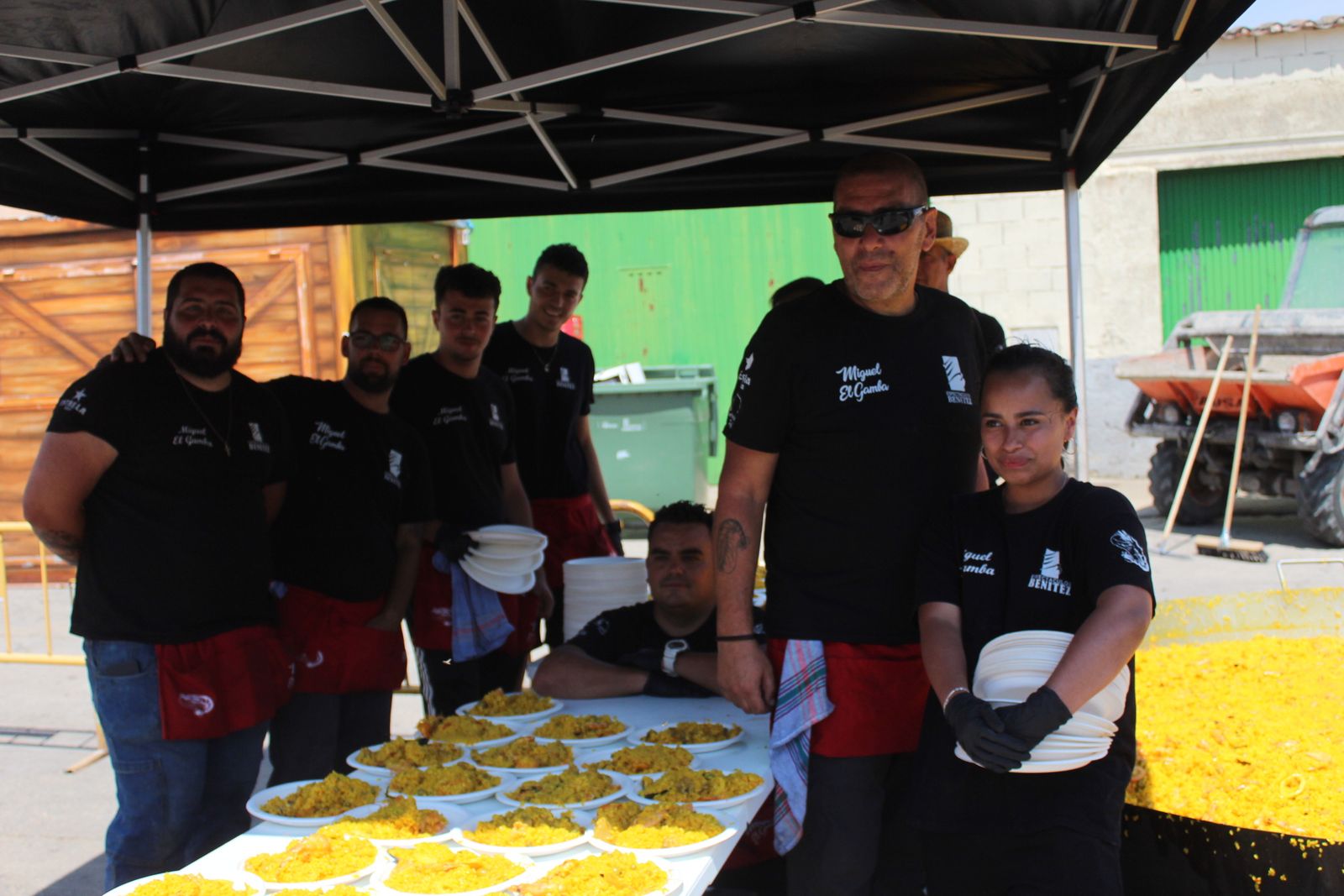 San Cristóbal de la Cuesta. Paellada Popular