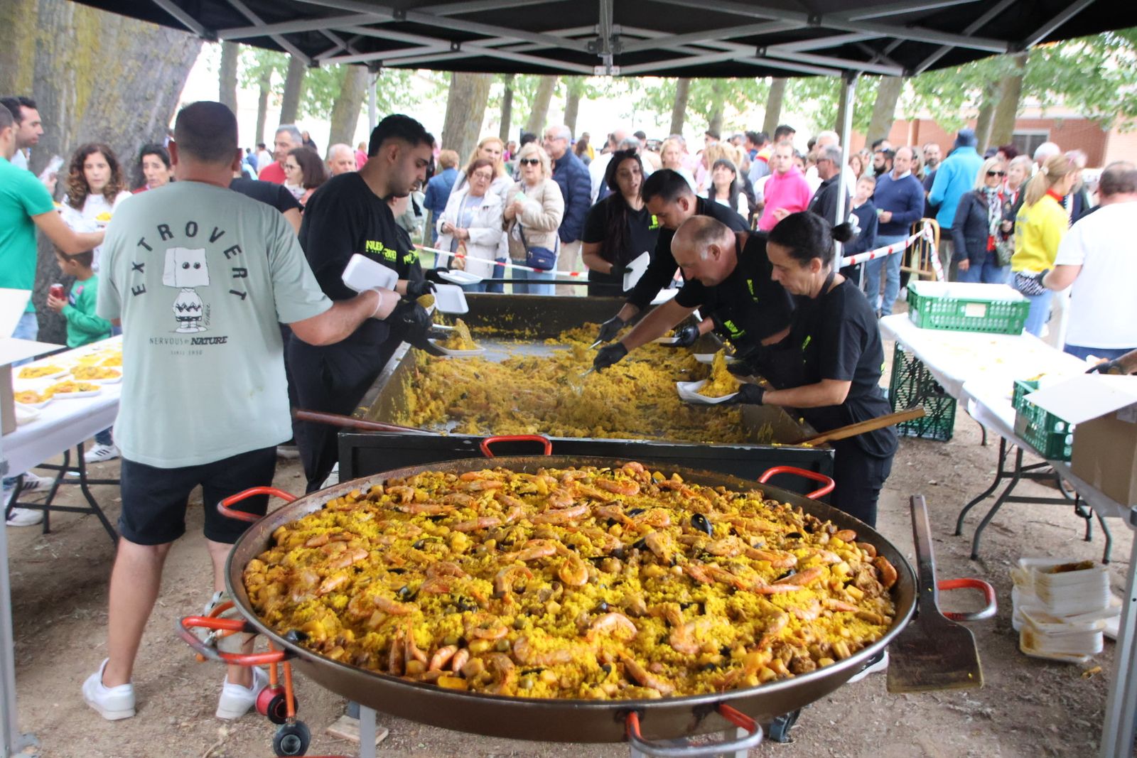 Villoria, paella popular