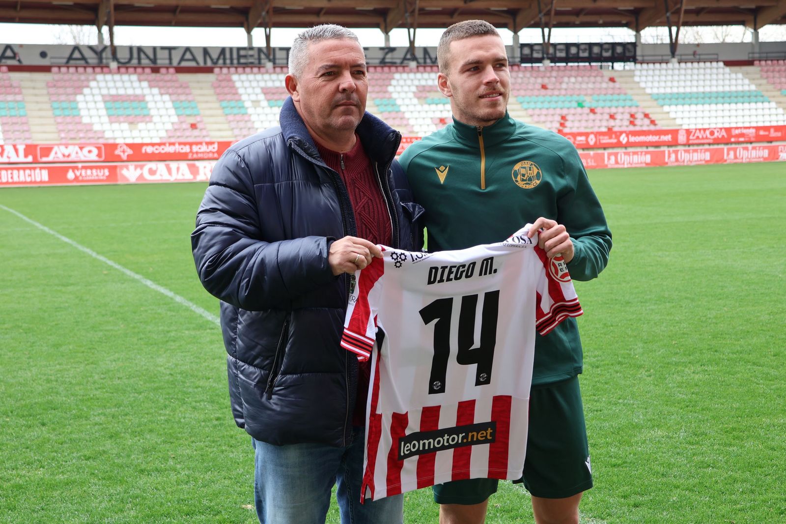 Presentación Diego Moreno, jugador del Zamora CF
