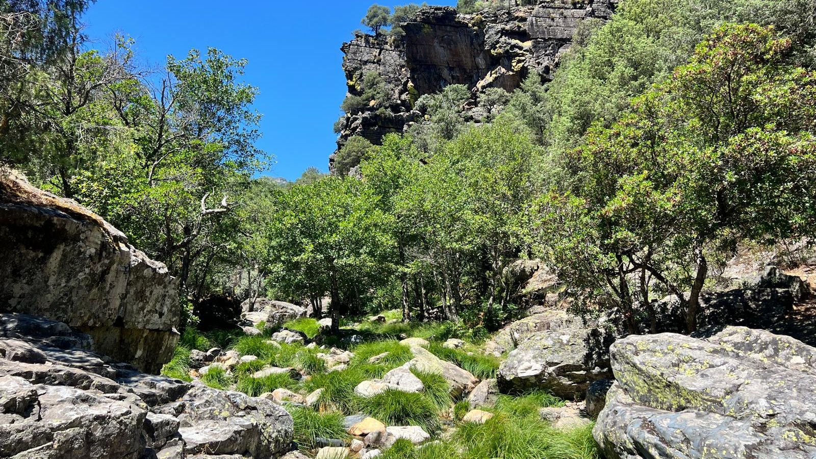 Pozas en el parque de Las Batuecas