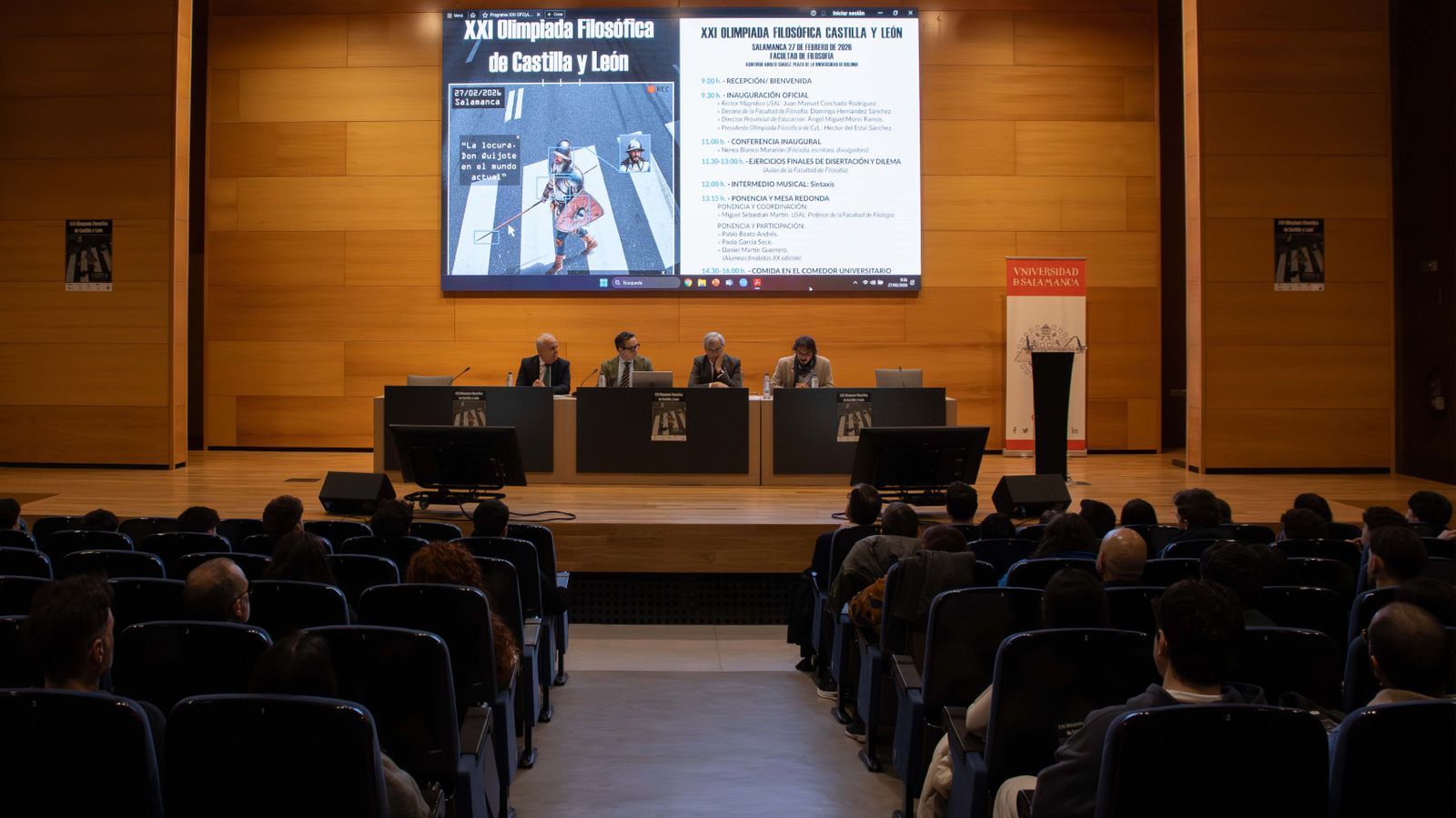 Tres alumnas del distrito universitario de Salamanca, galardonadas en la XXI Olimpiada Filosófica de Castilla y León
