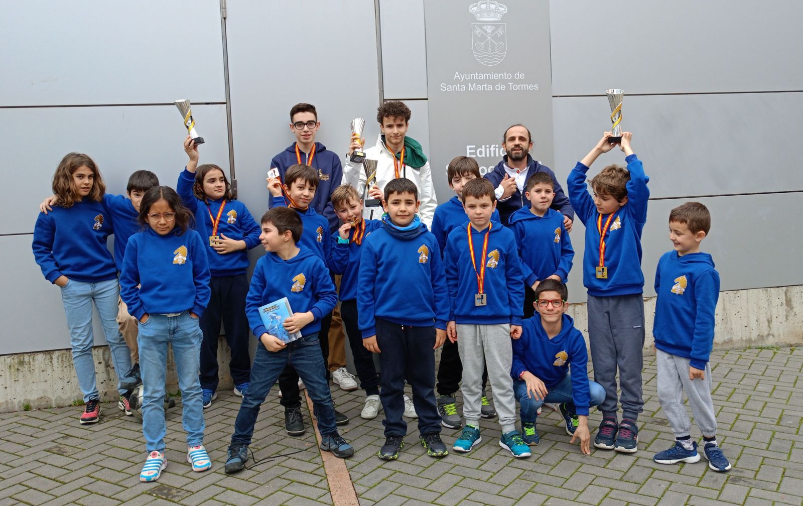 La escuela de ajedrez Béjar consiguen oro en casi todas las categorías de los JJEE La escuela de ajedrez Béjar consiguen oro en casi todas las categorías de los JJEE