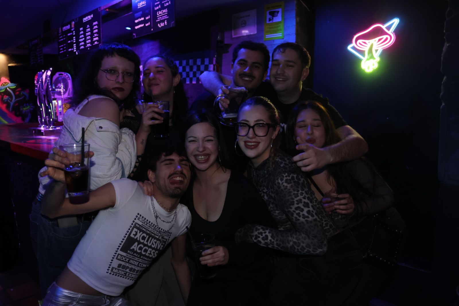 Salamanca de noche, jueves 23 de enero