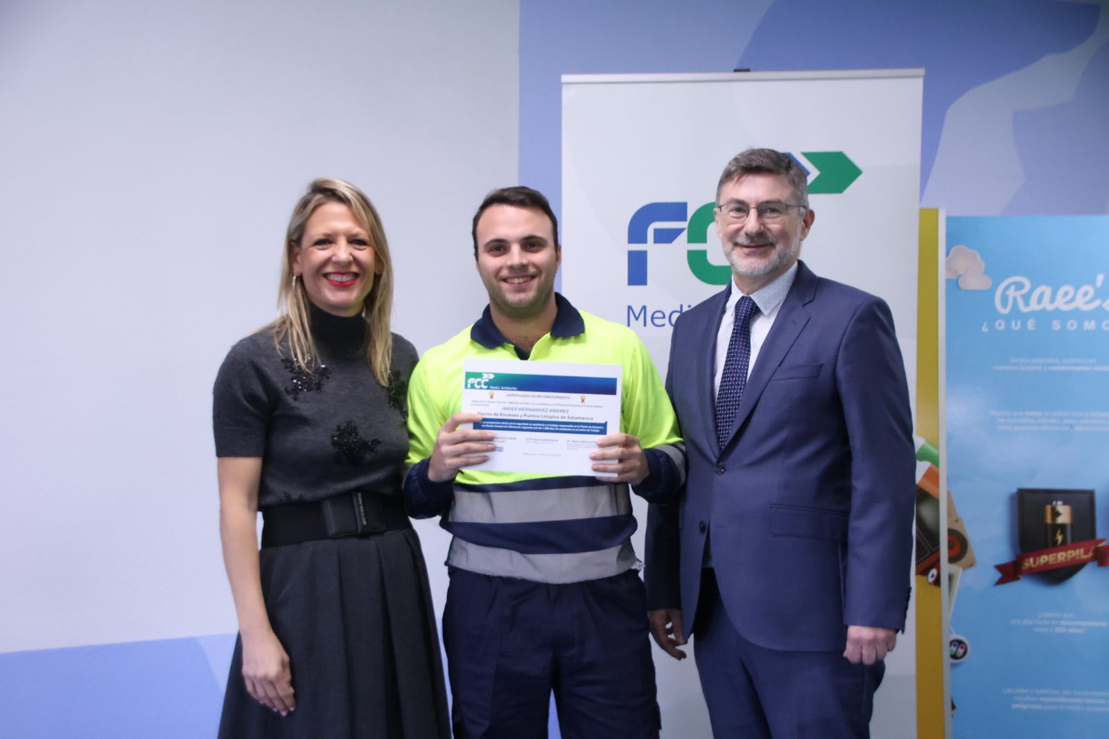 FCC Medio Ambiente celebrará un acto de reconocimiento a los trabajadores de la planta de envases de Salamanca y Puntos Limpios