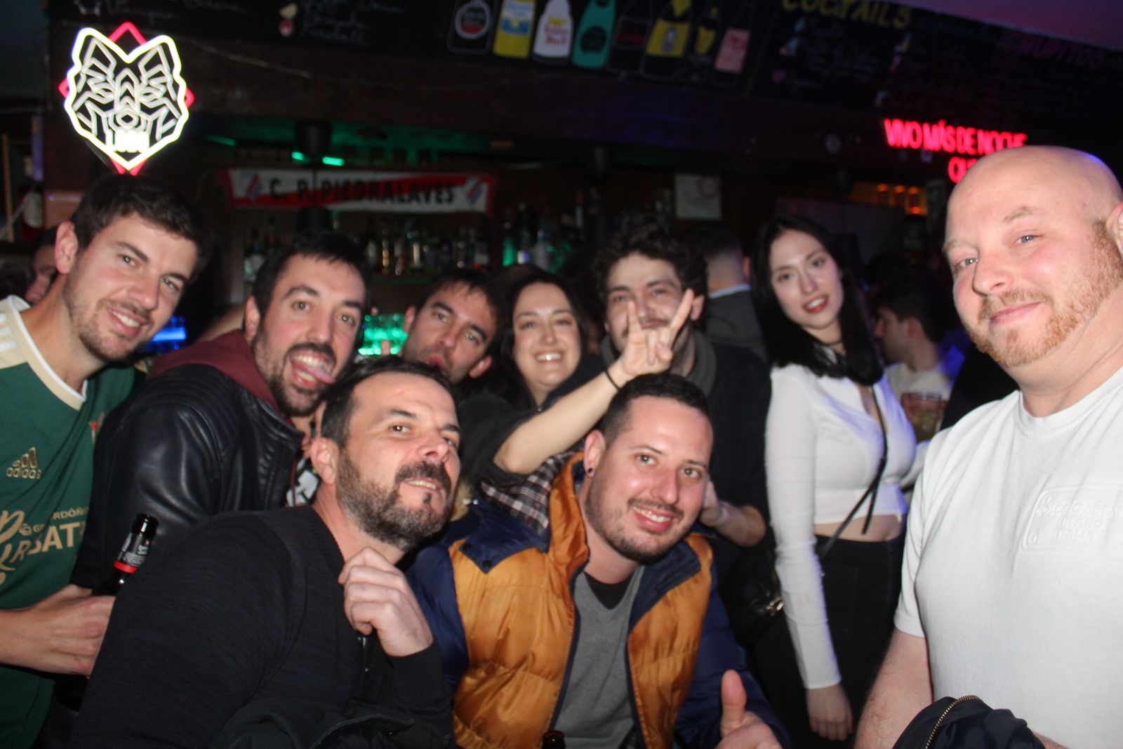 Salamanca de noche, sabado 20 de diciembre