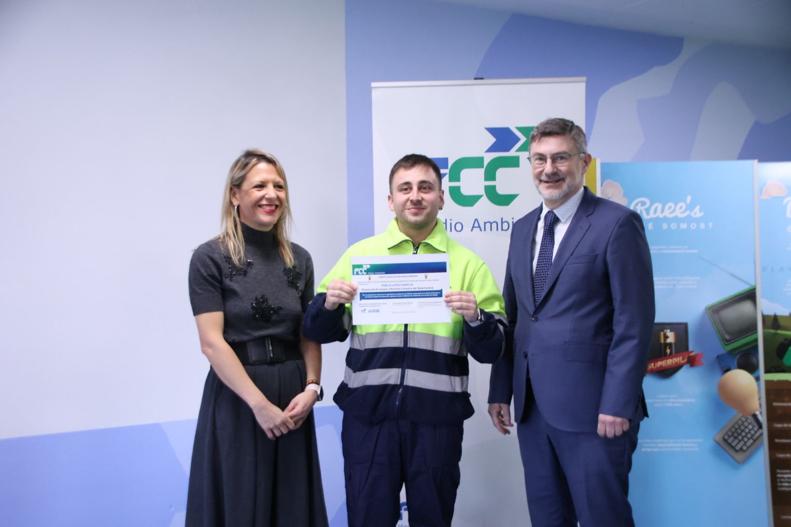 FCC Medio Ambiente celebrará un acto de reconocimiento a los trabajadores de la planta de envases de Salamanca y Puntos Limpios