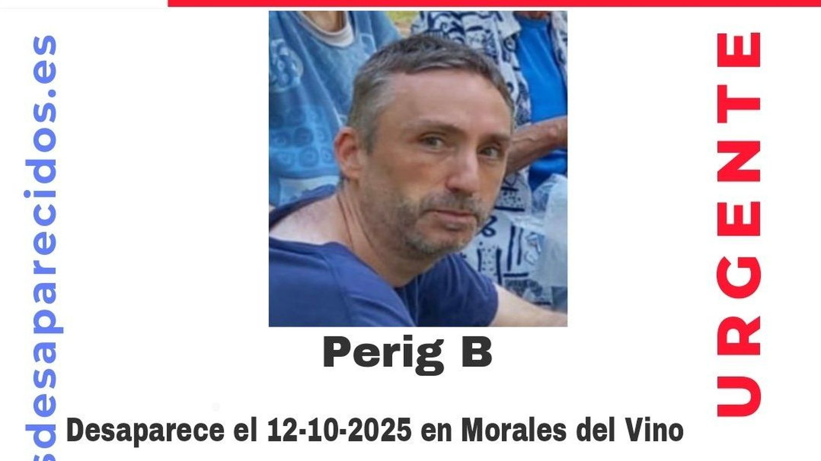 Desaparecido en Zamora