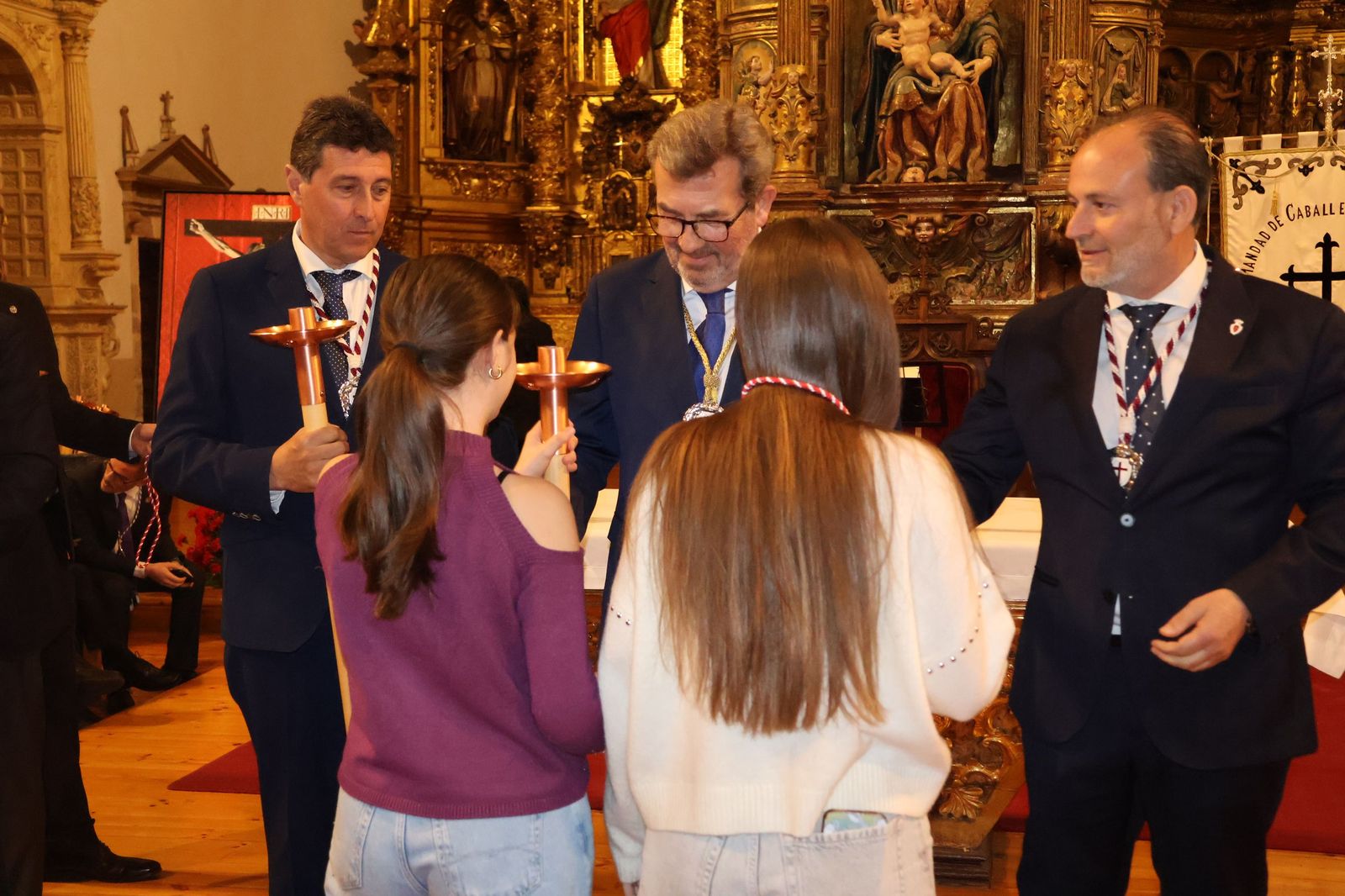 GALERÍA | Silencio rito entrada