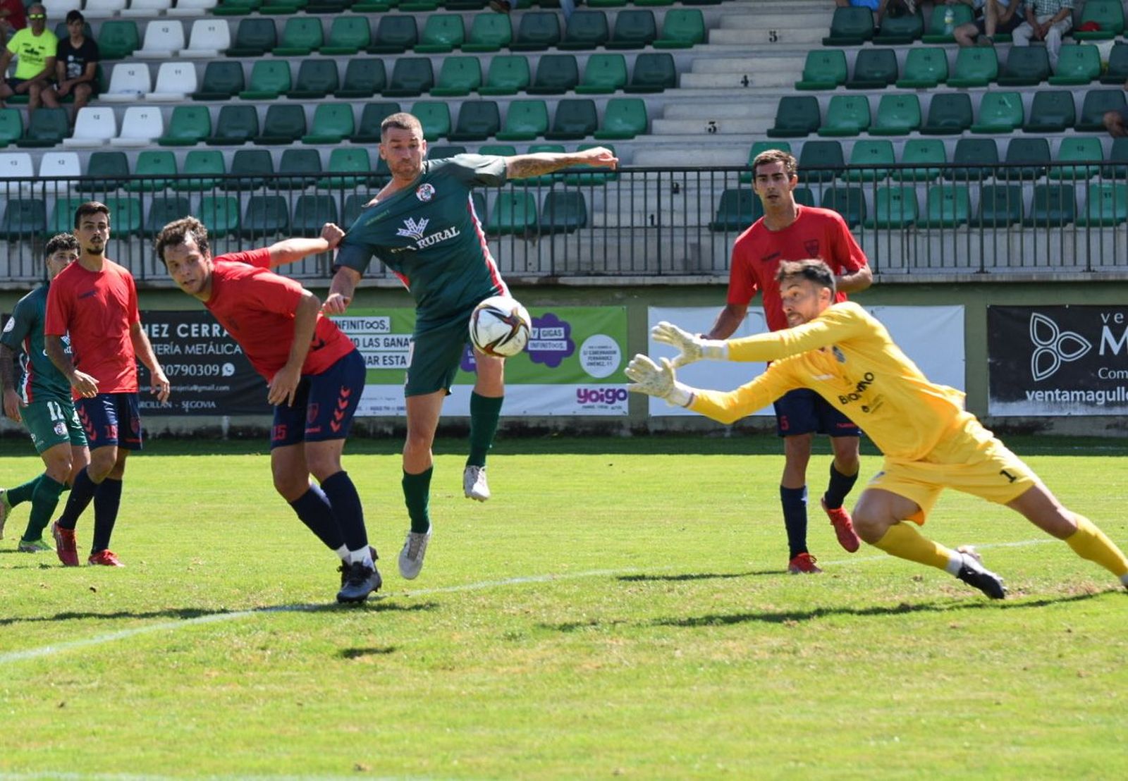 Gimnástica Segoviana  -  ZamoraCF en pretemporada