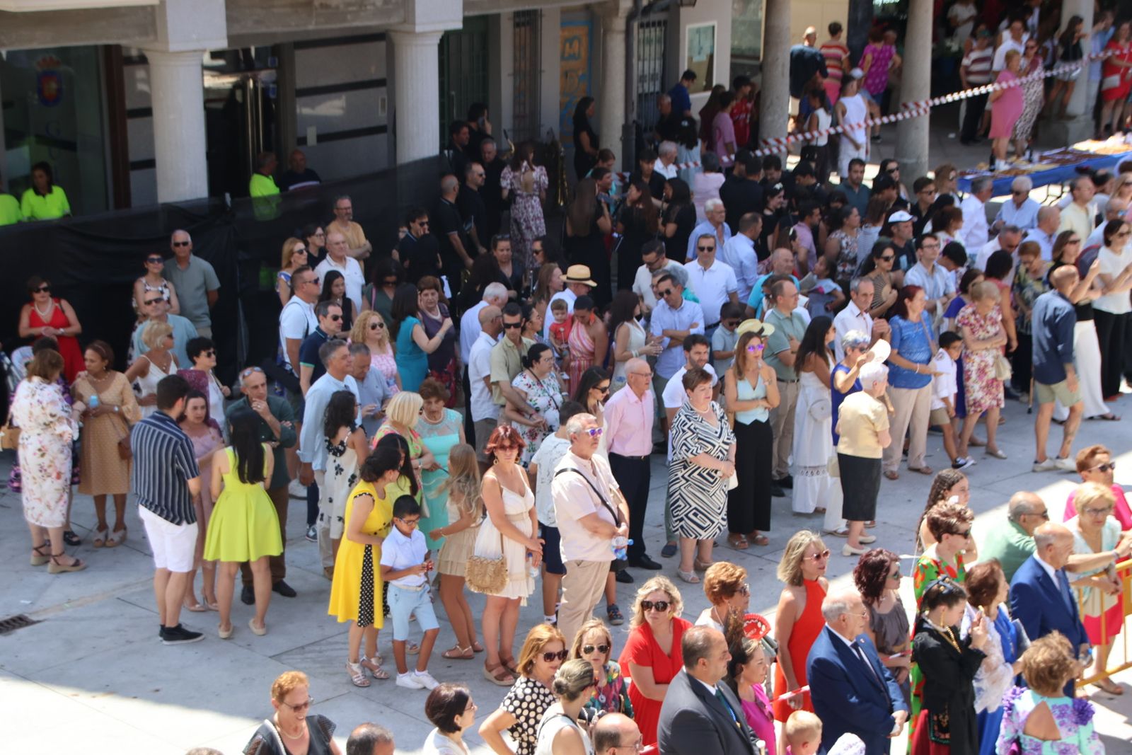 Procesión y ofrenda floral en honor de Nuestra Señora de la Asunción en Guijuelo