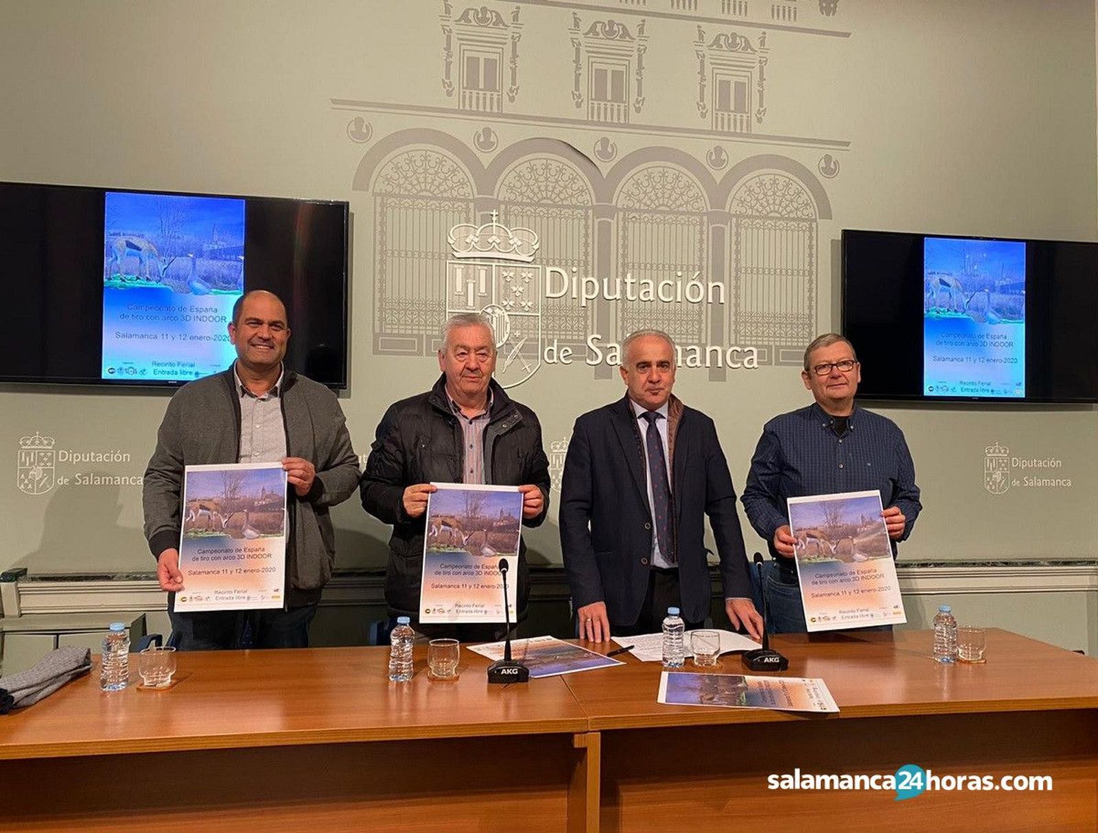 Presentación Campeonato España de Tiro con Arco 3D Indoor (8 1 2020)