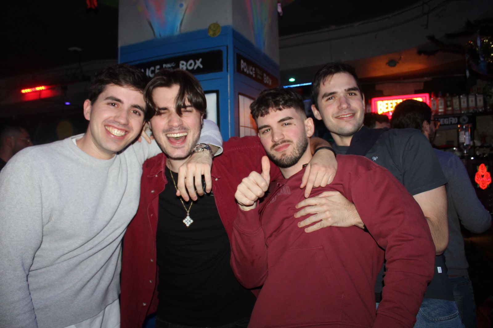 Salamanca de noche, sabado 24 de enero