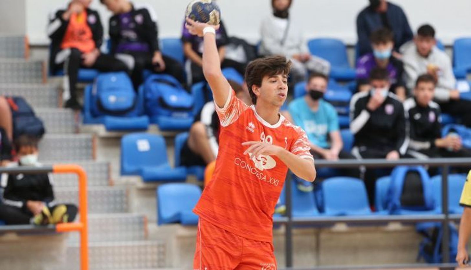 Álvaro Carretero convirtió seis tantos | FOTO SALAMANCA24HORAS.COM