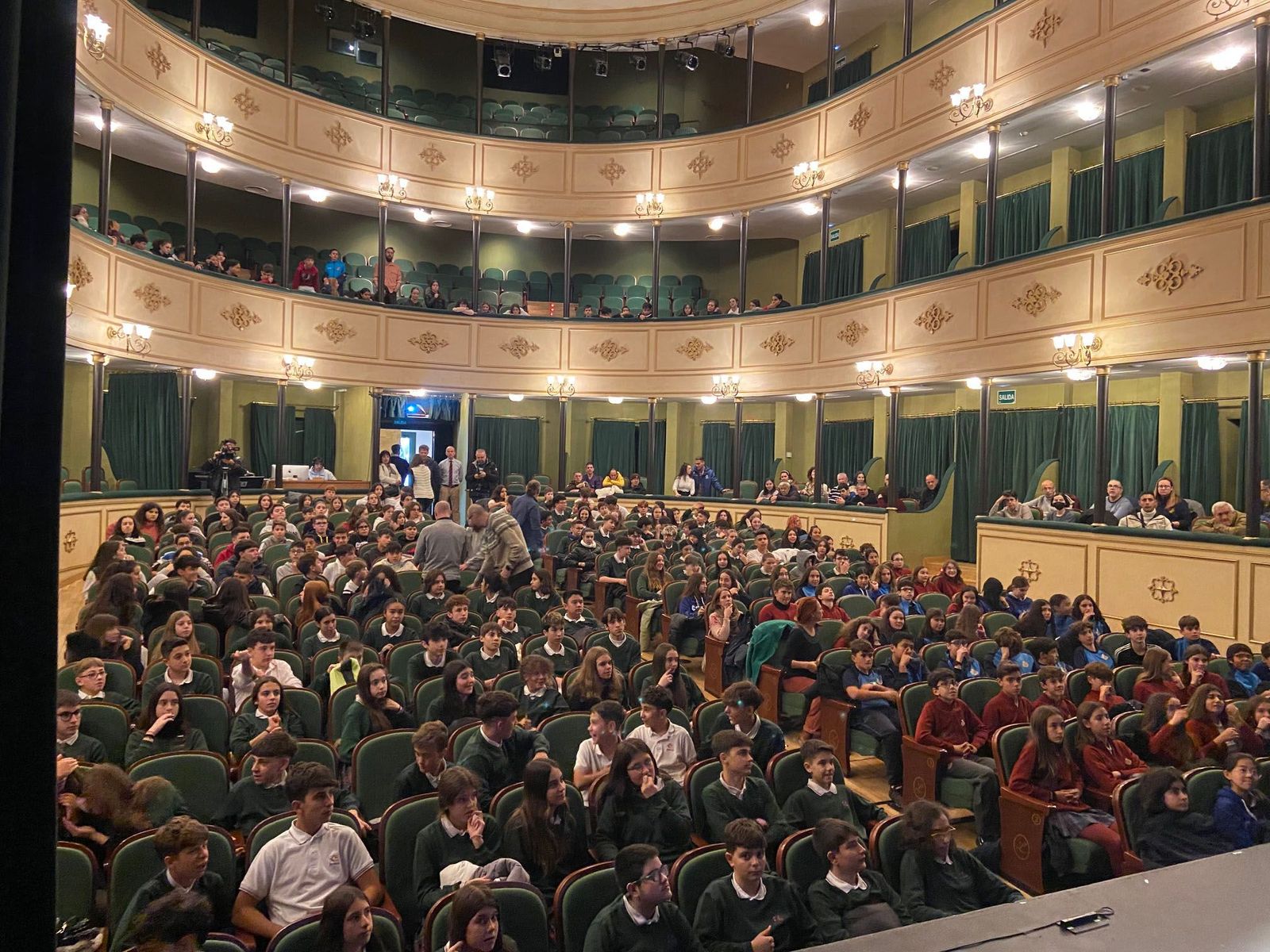 Concierto didáctico 'El humor en la ópera'. Foto vía Twitter Ayuntamiento de Salamanca