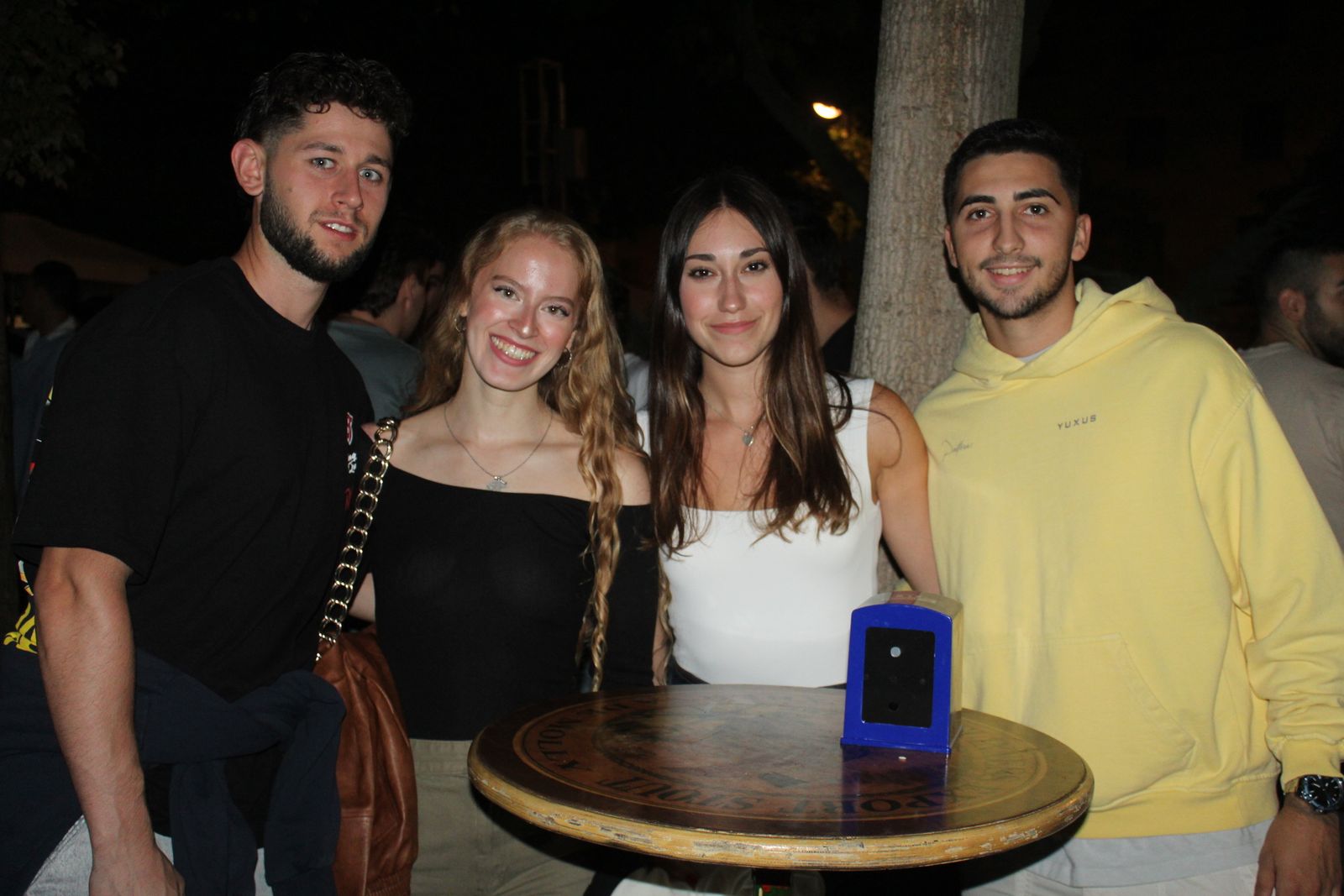 Ambiente en la Feria de Día en la tarde de este