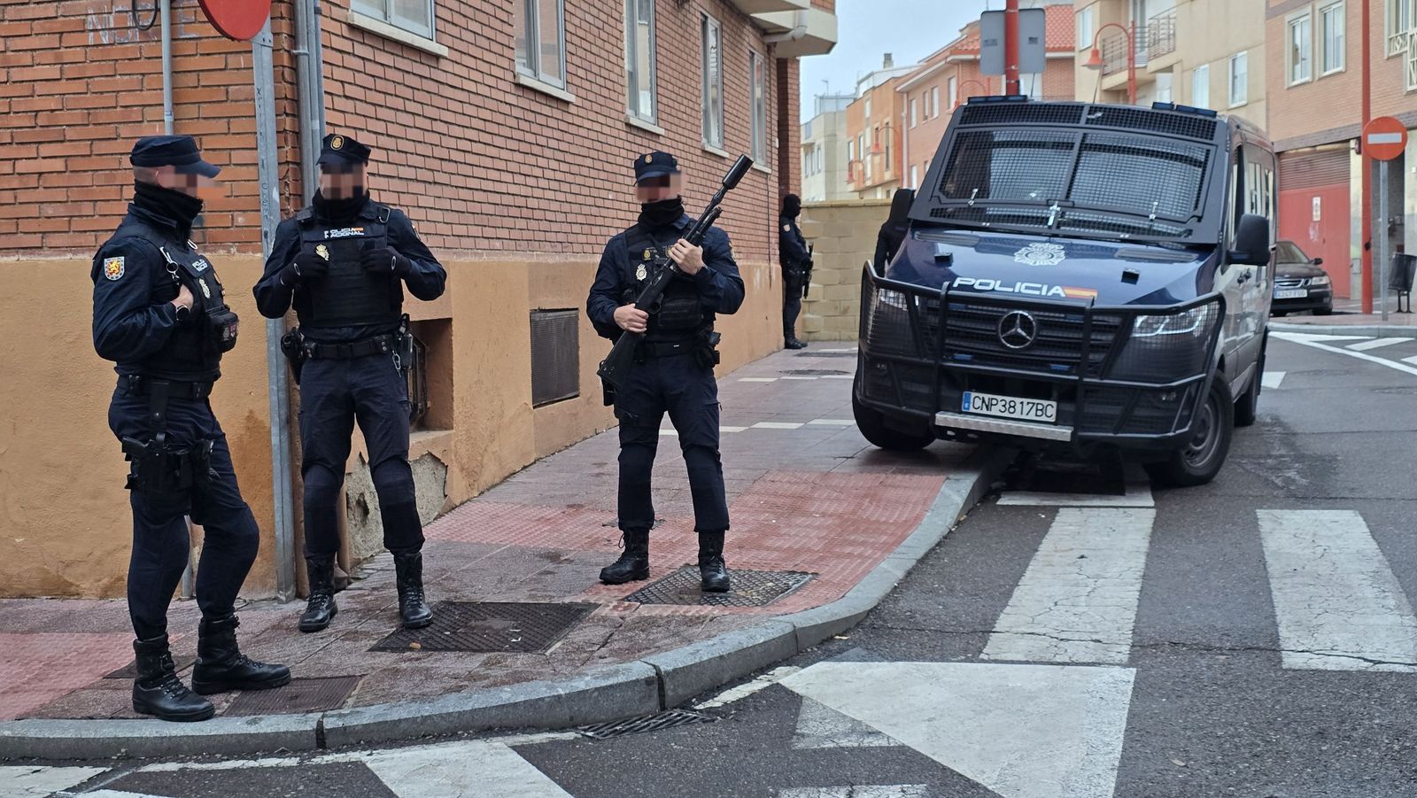 Operación Policía Nacional en Santa Marta