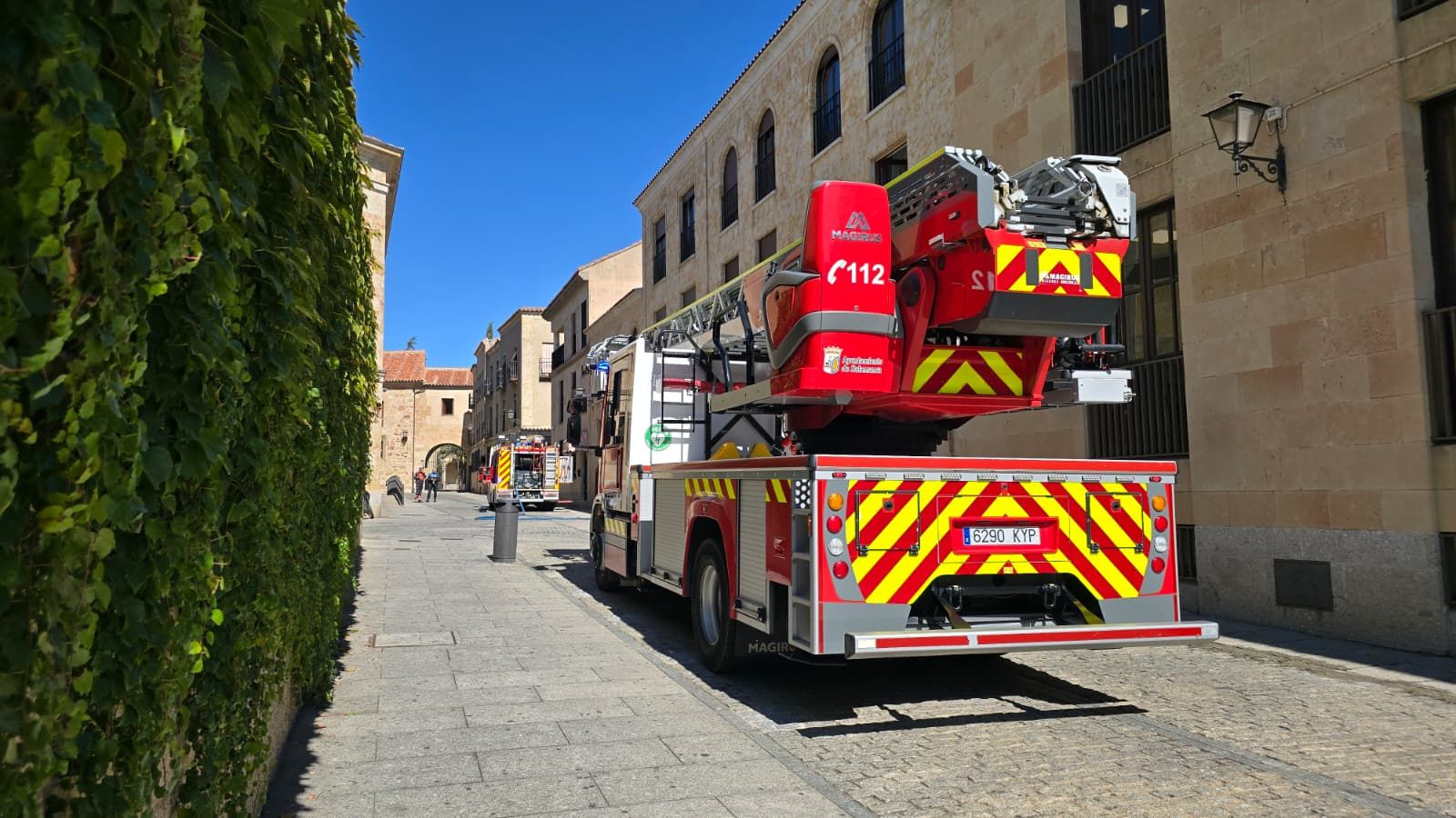Incendio en una cocina en una vivienda de la zona de la biblioteca Abraham Zacut