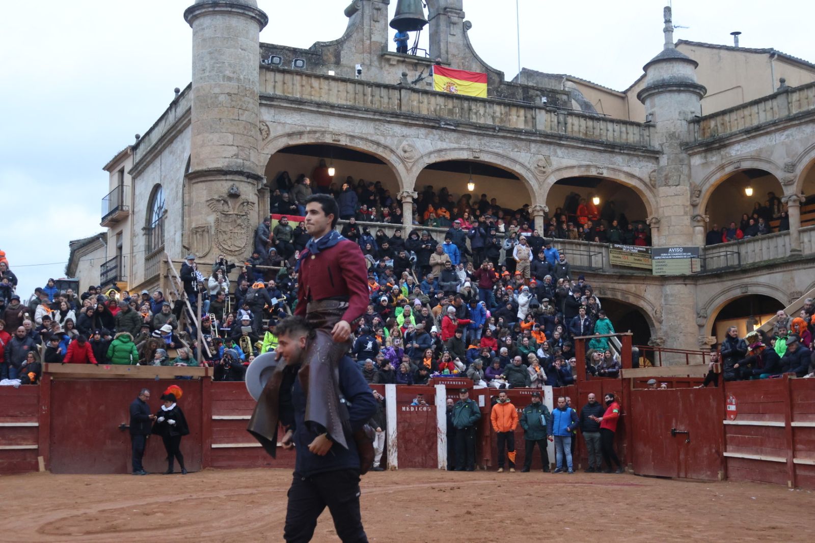 Novillada sin picadores del bolsín taurino y rejones en Ciudad Rodrigo