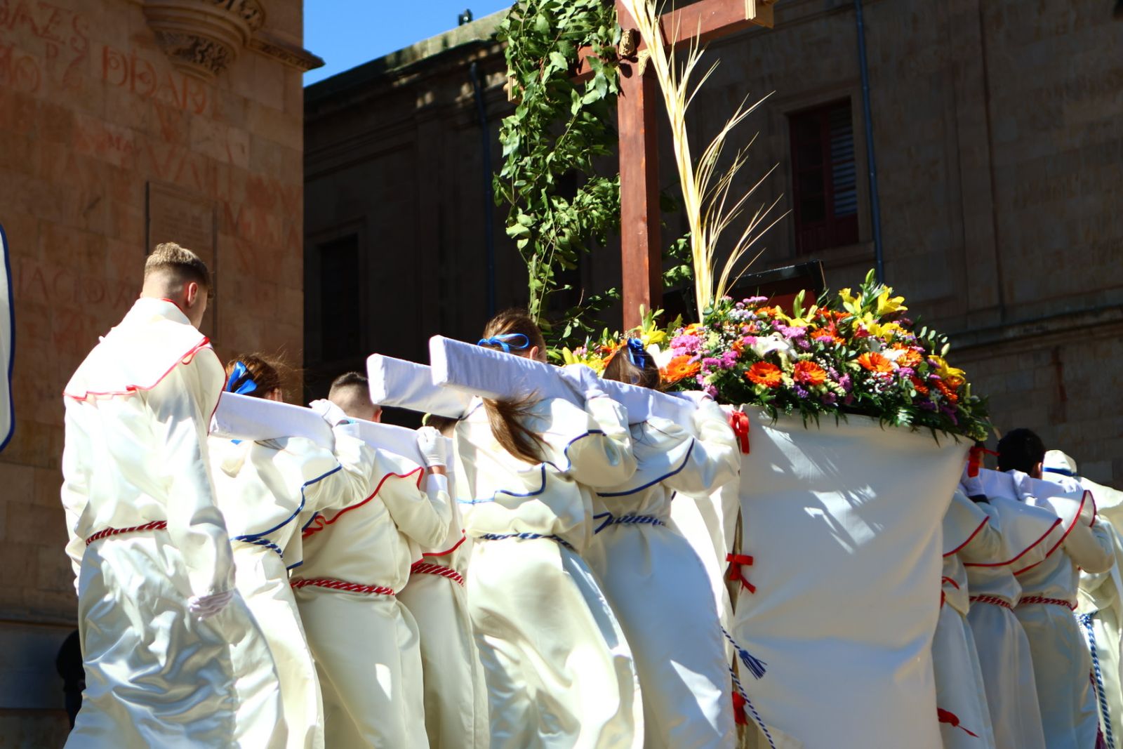 Procesión de la Borriquilla en Salamanca