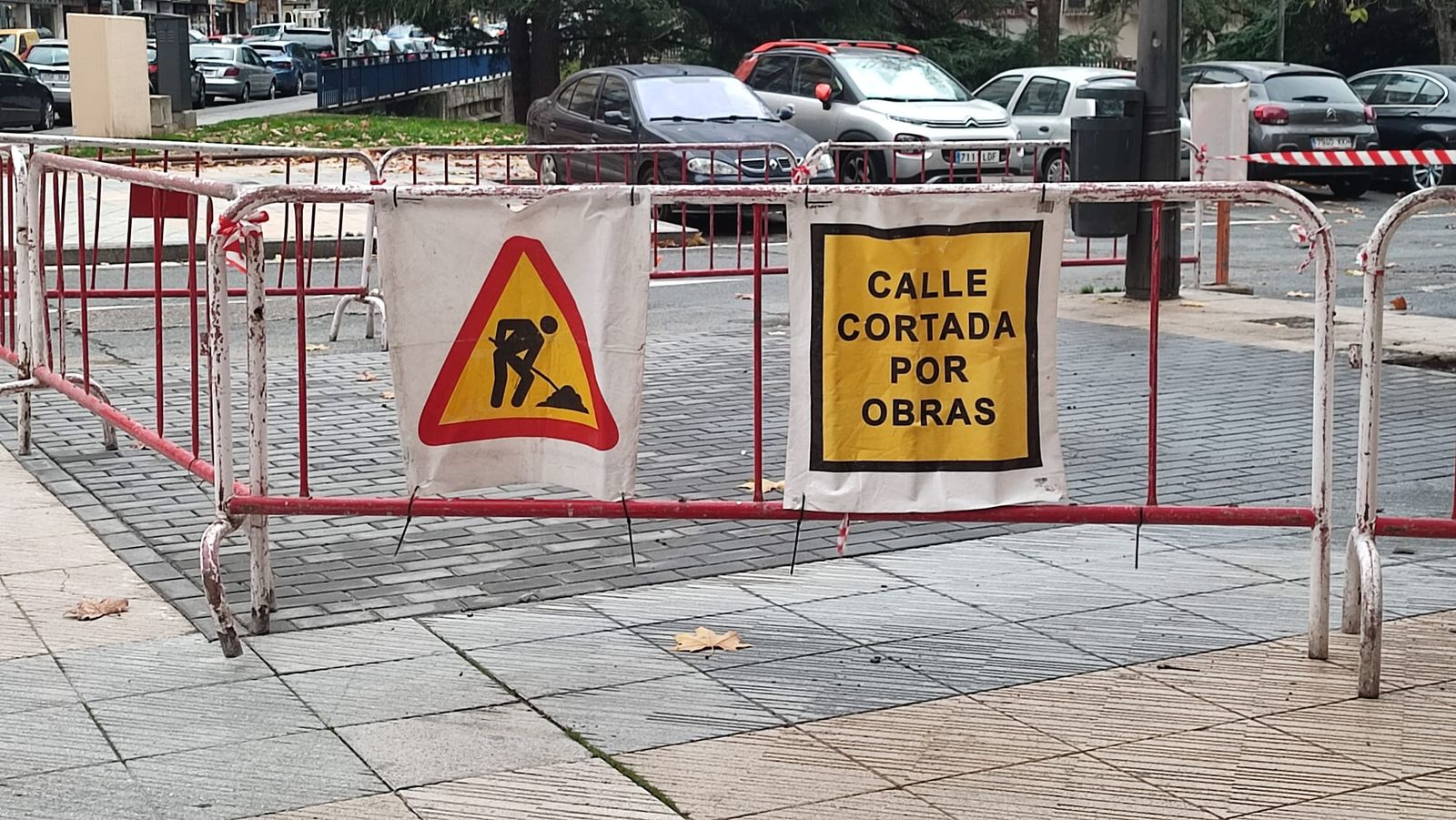 Cortes de tráfico, obras. Archivo