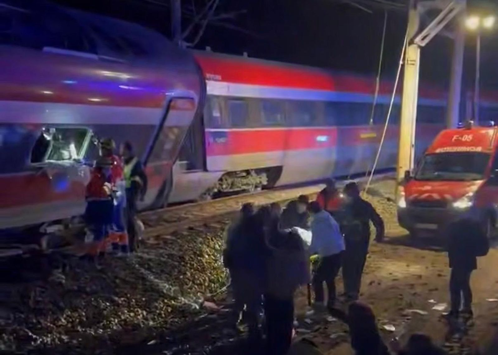 Accidente ferroviario en Córdoba